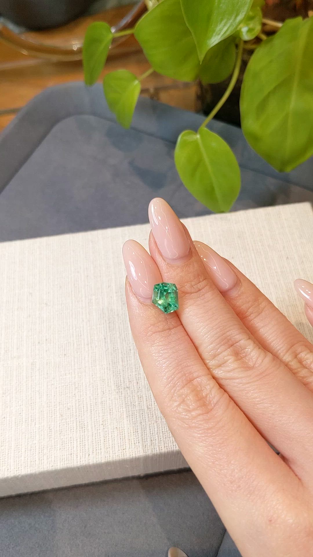 2.45 Ct. Emerald from Russia Size Video
