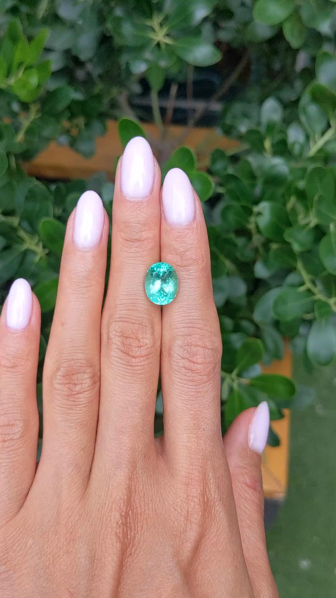 4.24 Ct. Emerald from Russia Size Video