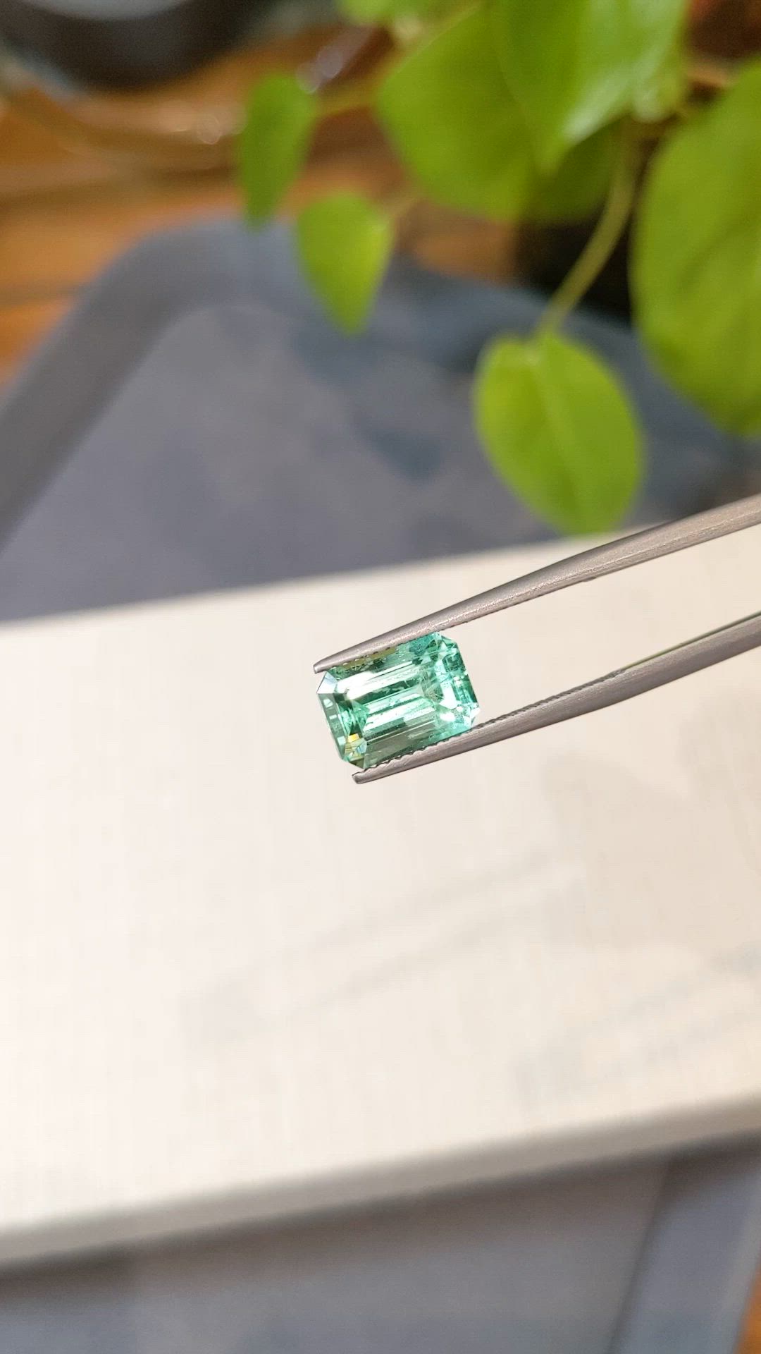 3.13 Ct. Emerald from Russia Size Video