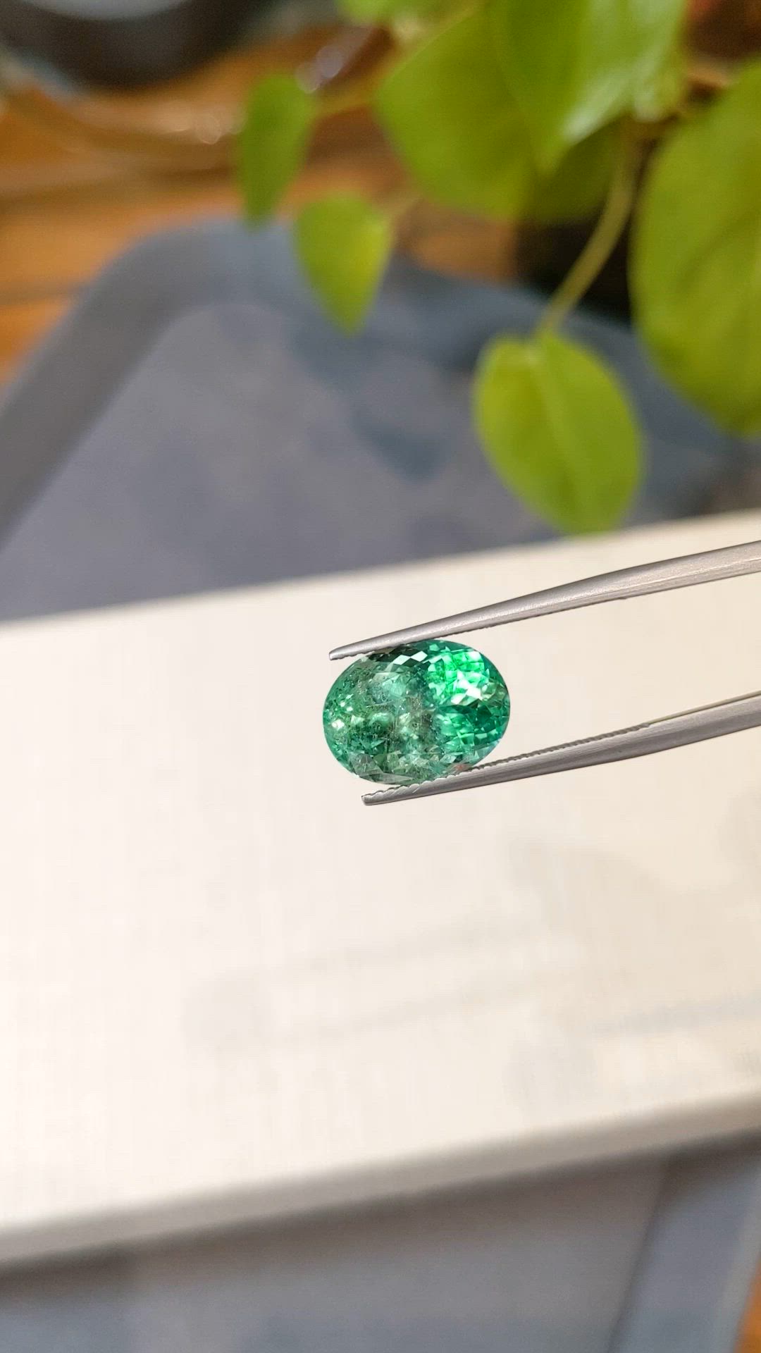 5.61 Ct. Emerald from Russia Size Video