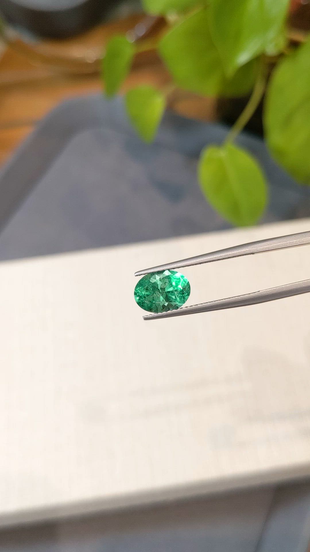 2.07 Ct. Emerald from Russia Size Video