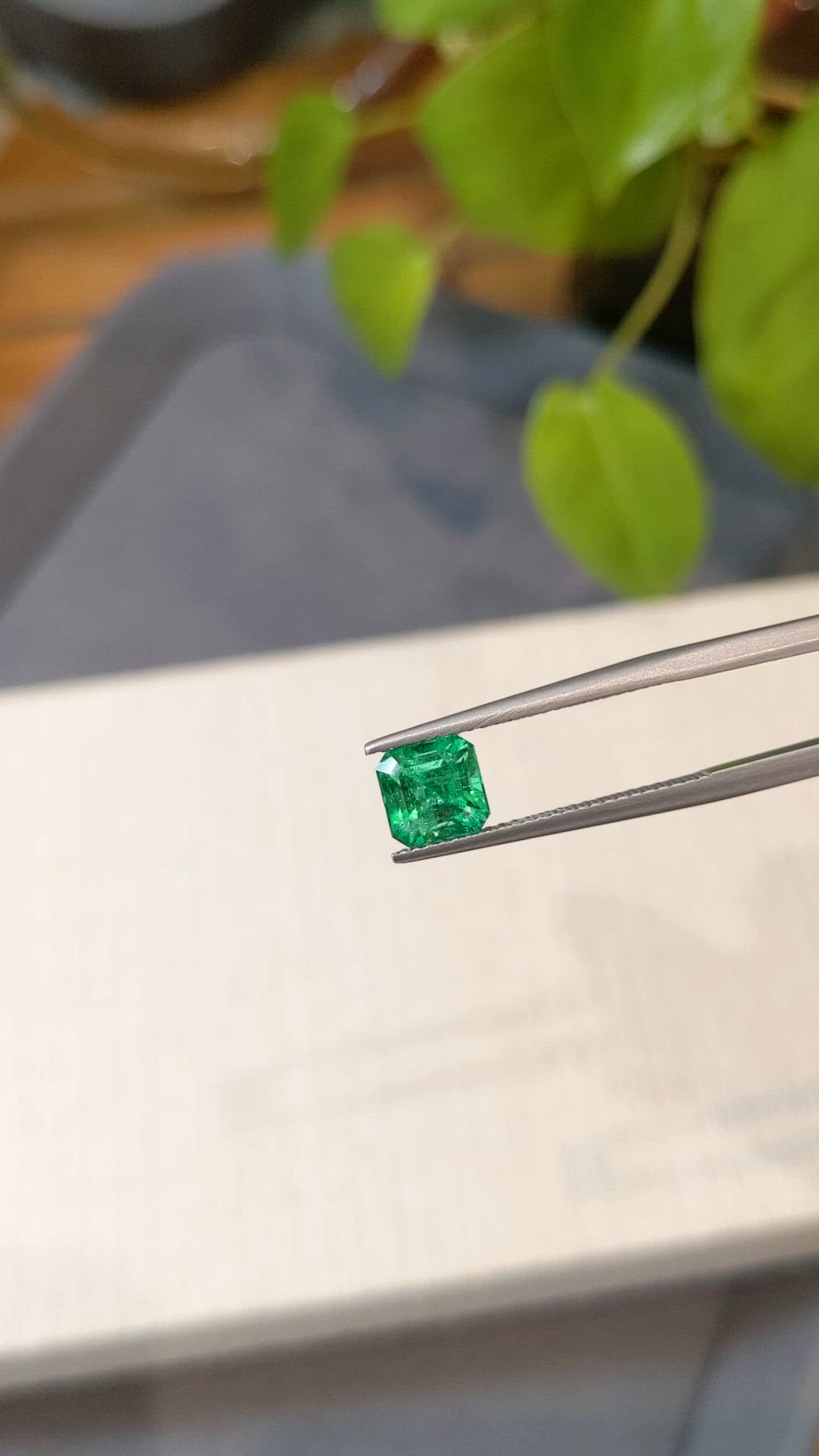 1.70 Ct. Emerald from Russia Size Video