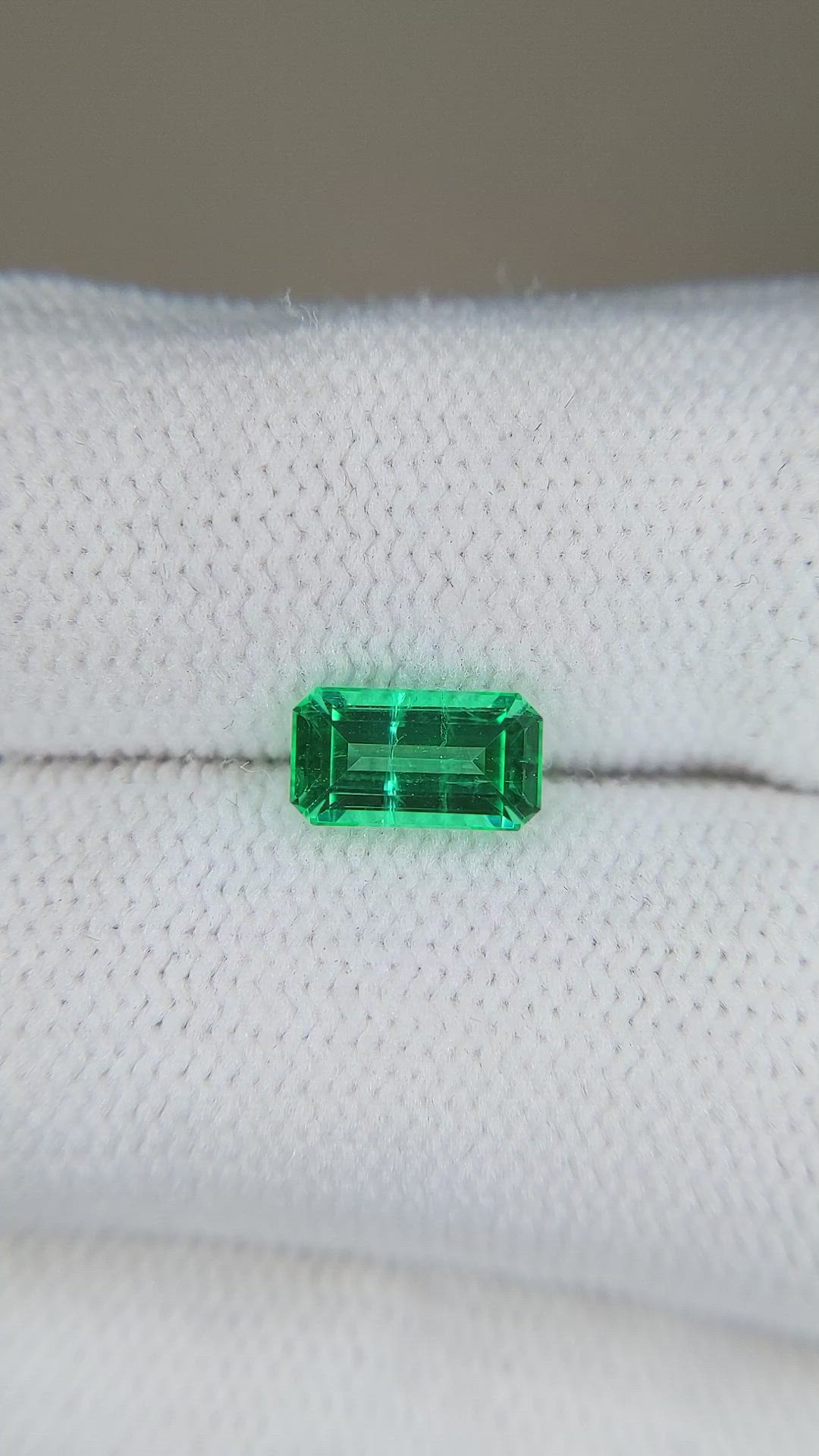 1.12 Ct. Emerald from Russia Size Video