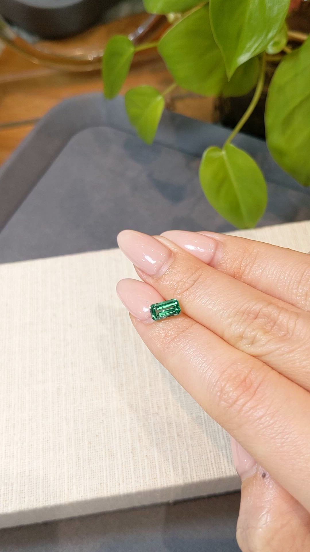 1.12 Ct. Emerald from Russia Size Video