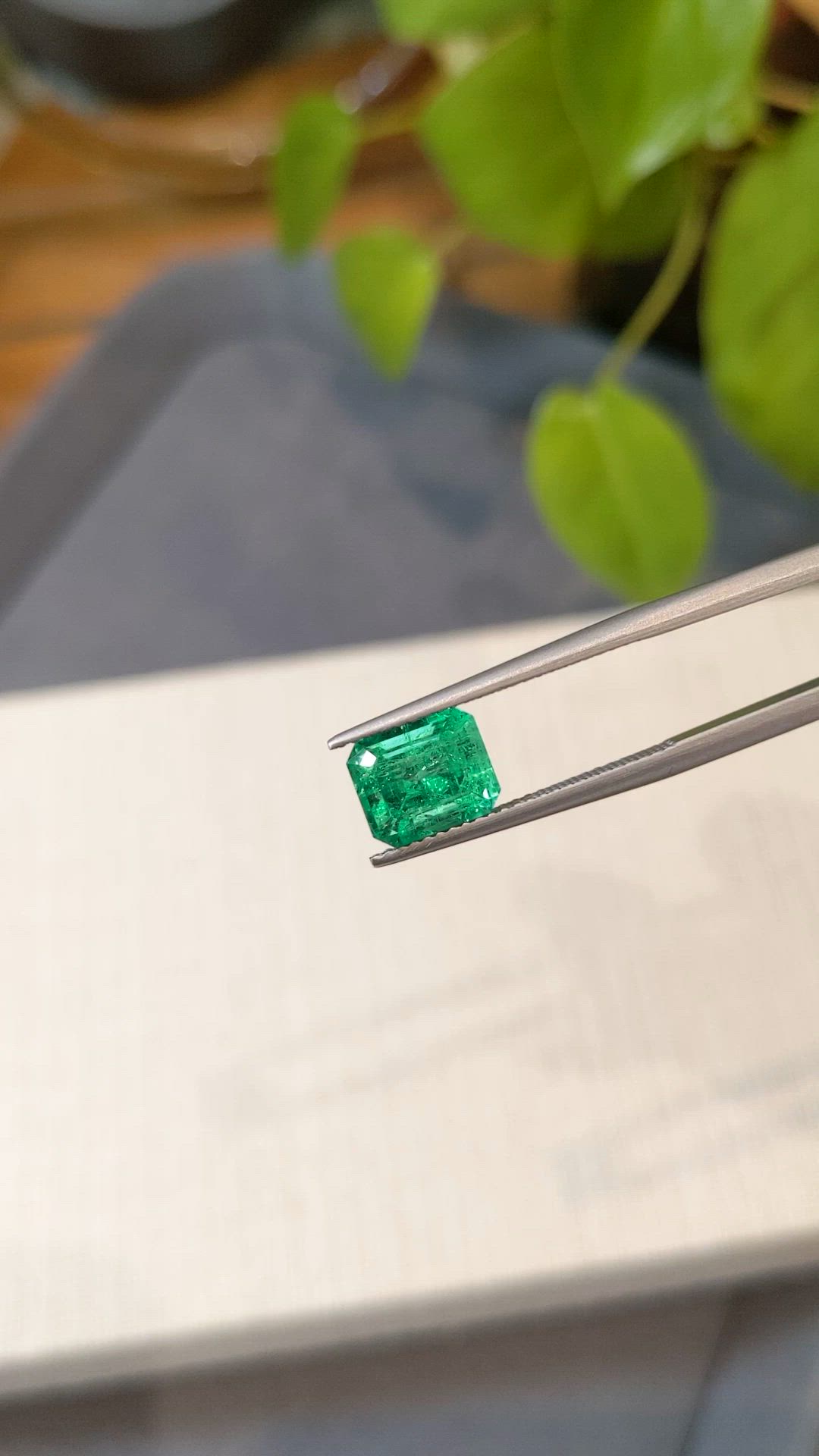 2.85 Ct. Emerald from Russia Size Video