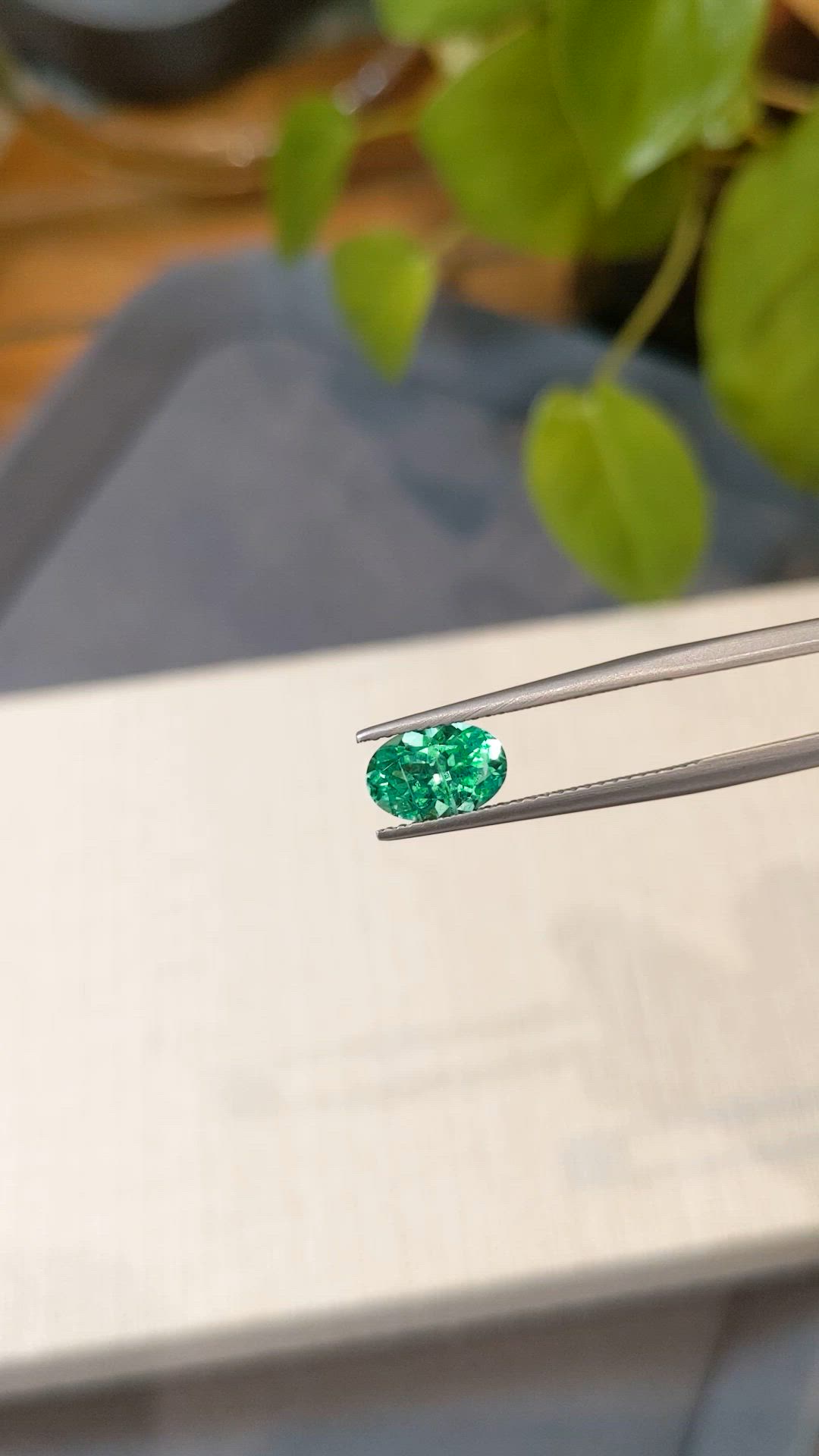 1.33 Ct. Emerald from Russia Size Video