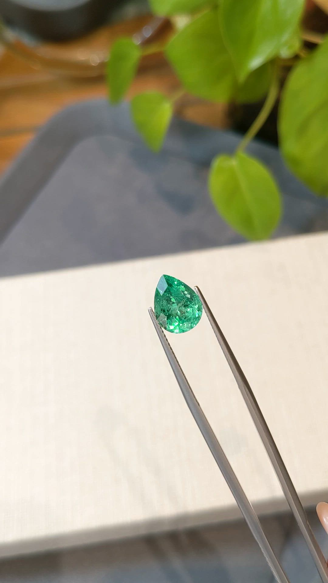 3.28 Ct. Emerald from Russia Size Video