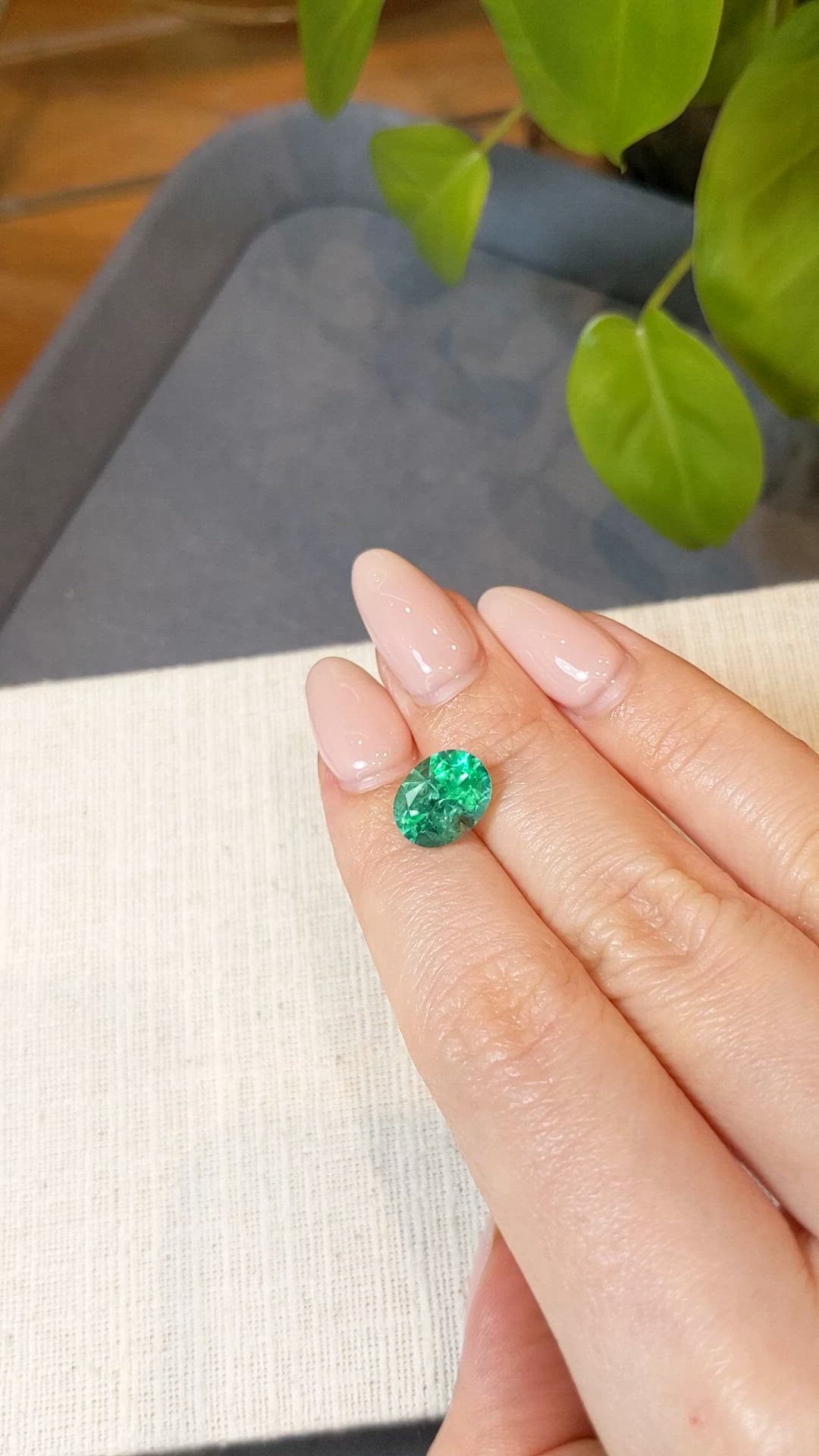 2.97 Ct. Emerald from Russia Size Video