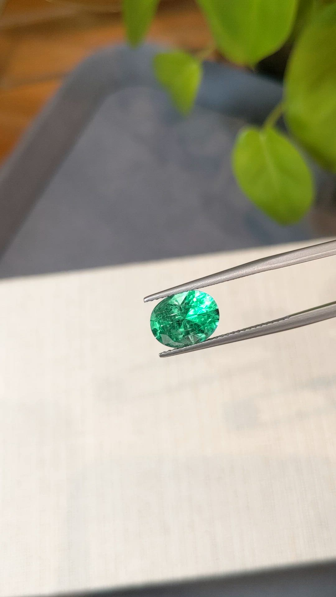 2.97 Ct. Emerald from Russia Size Video