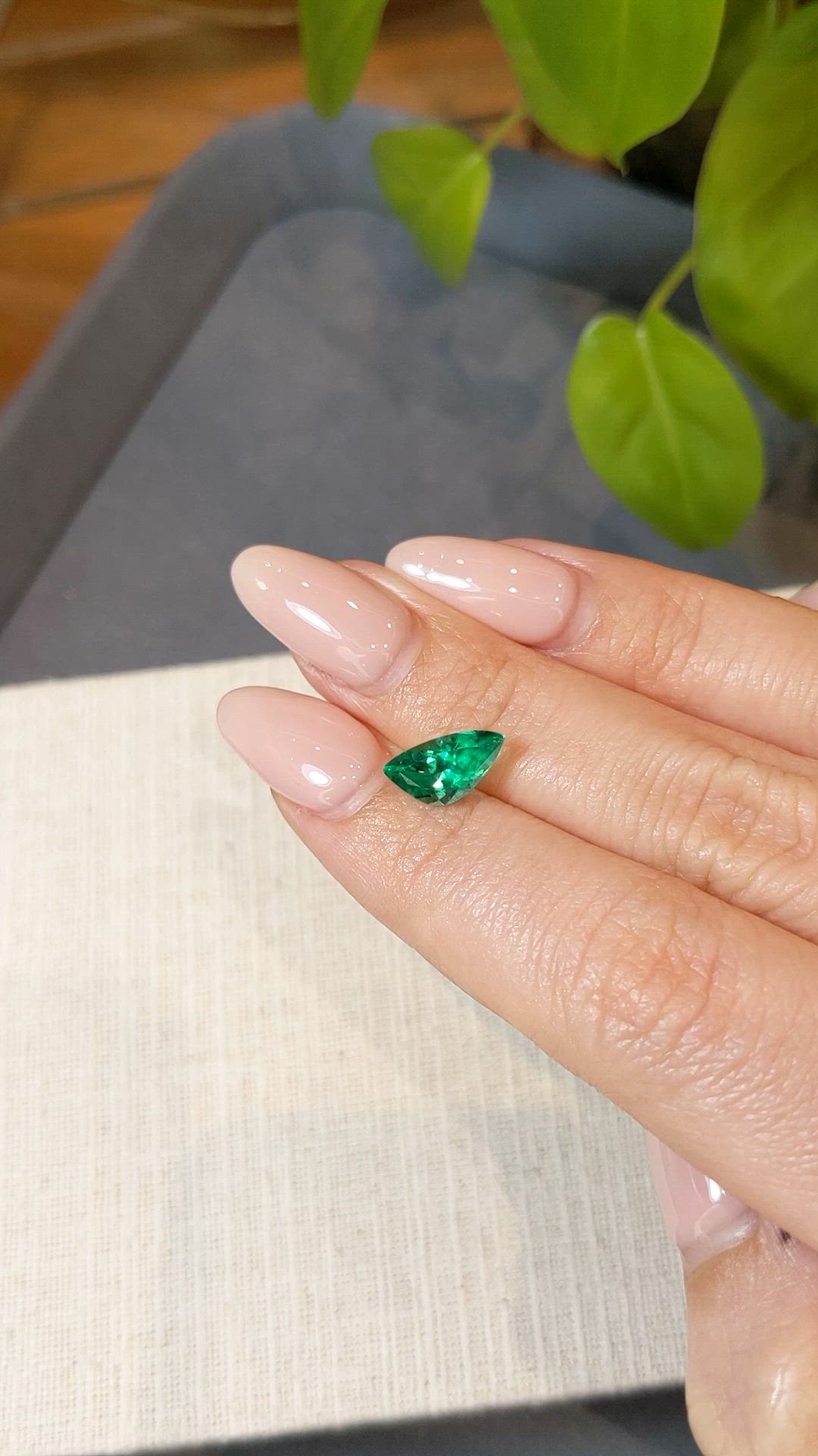 1.57 Ct. Emerald from Russia Size Video