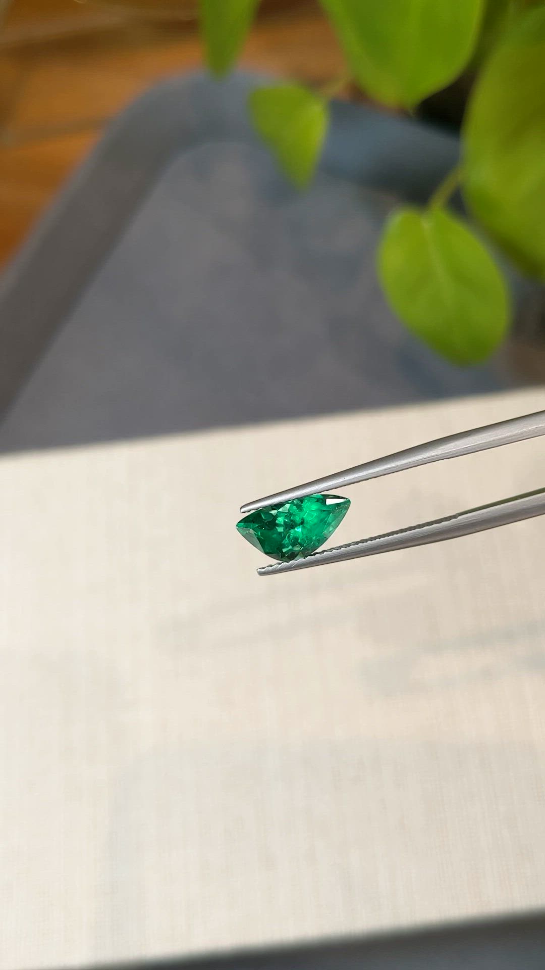 1.57 Ct. Emerald from Russia Size Video