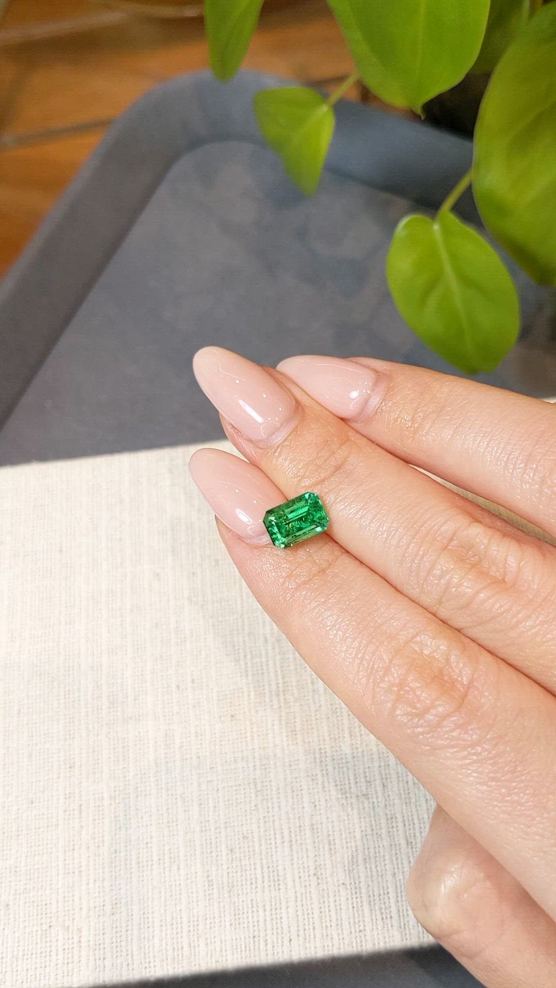 1.83 Ct. Emerald from Russia Size Video
