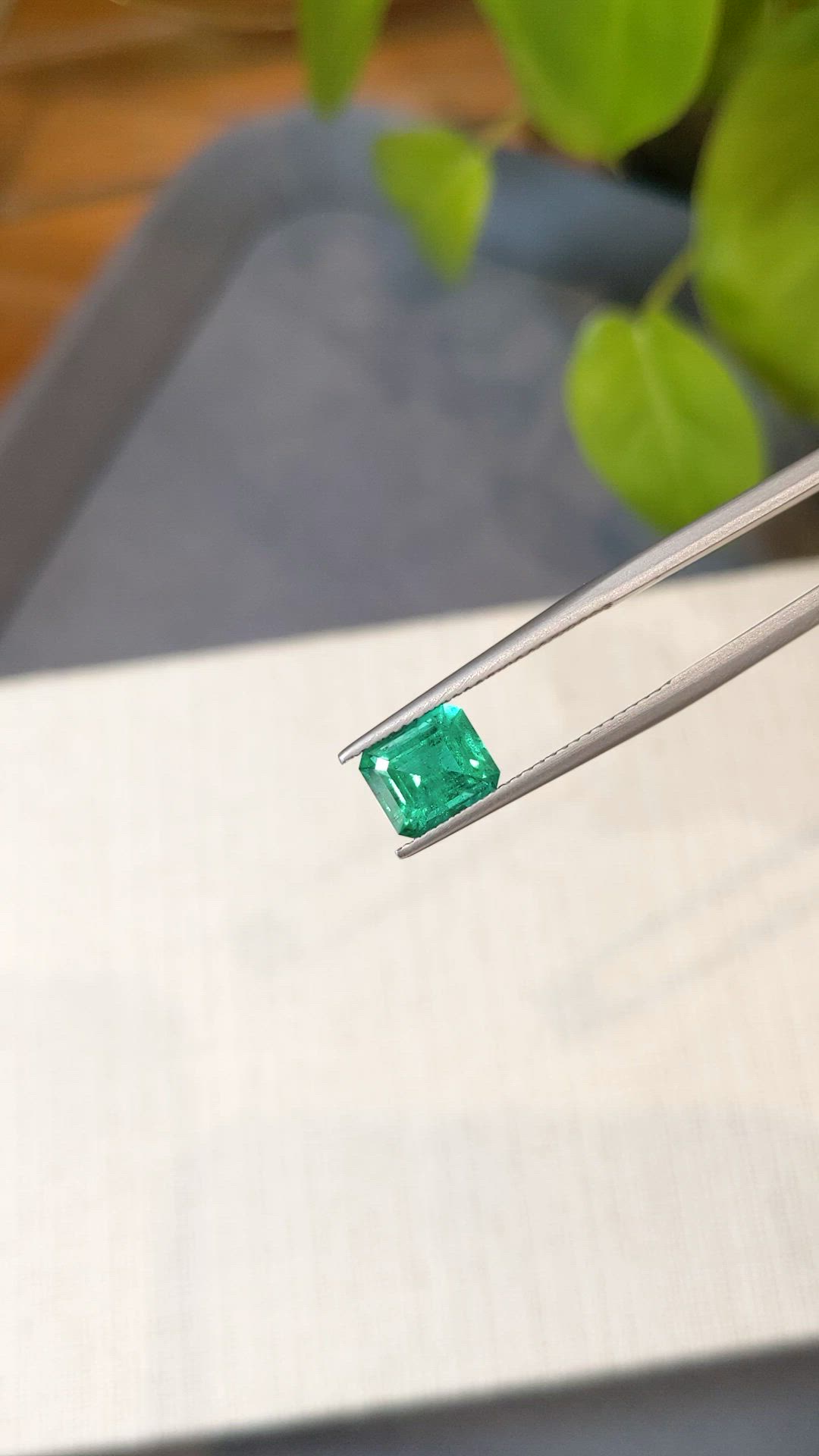 1.77 Ct. Emerald from Russia Size Video