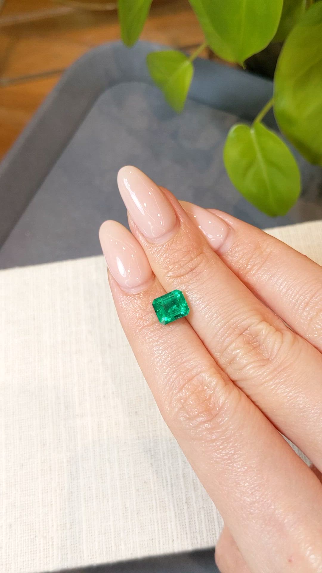 1.77 Ct. Emerald from Russia Size Video