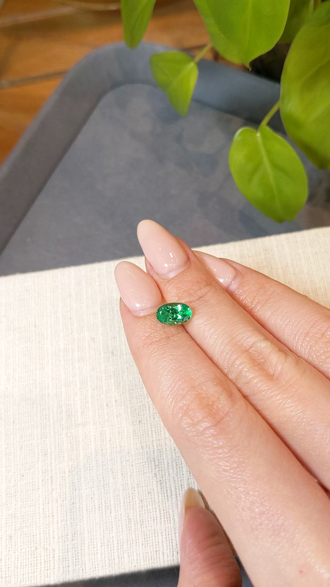 1.12 Ct. Emerald from Russia Size Video
