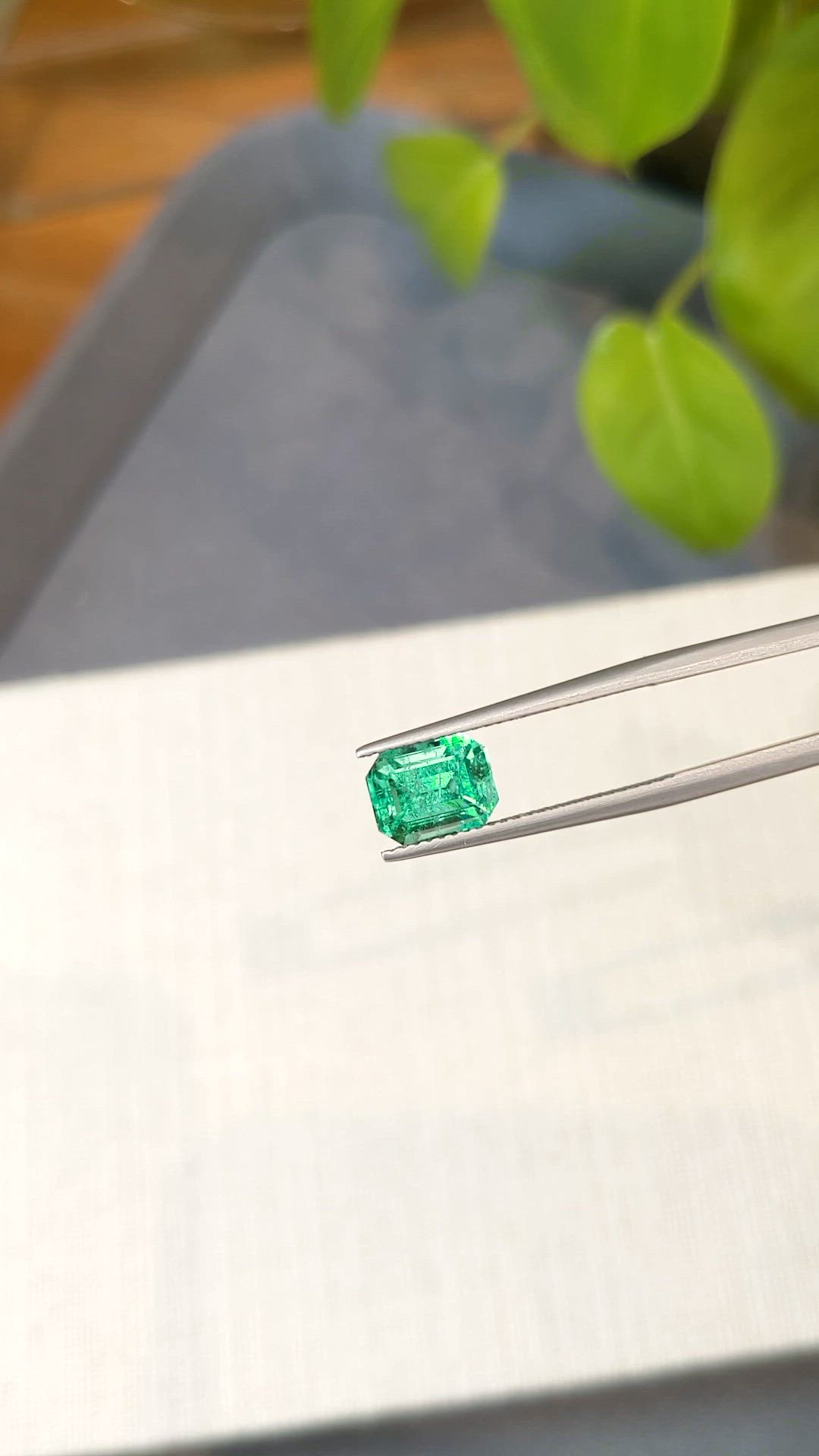 2.15 Ct. Emerald from Russia Size Video