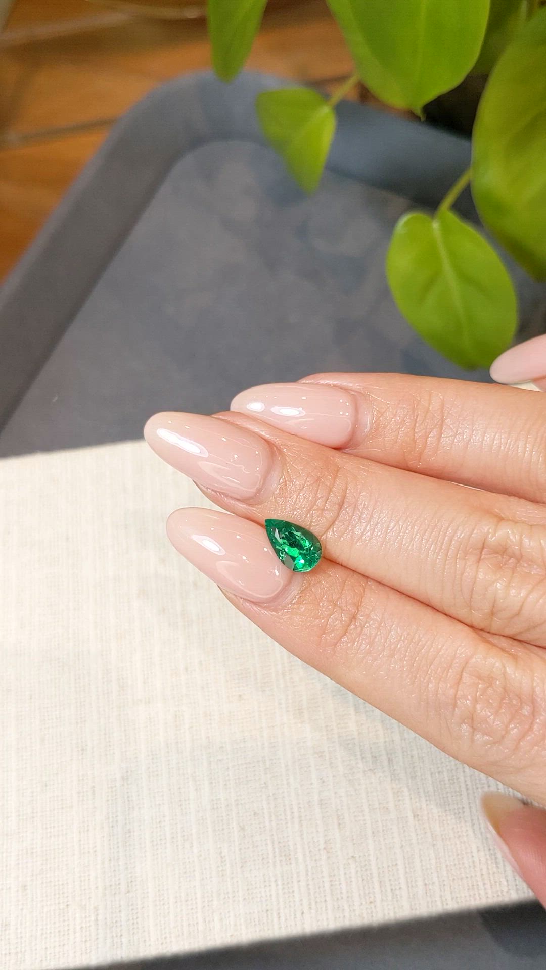1.08 Ct. Emerald from Russia Size Video