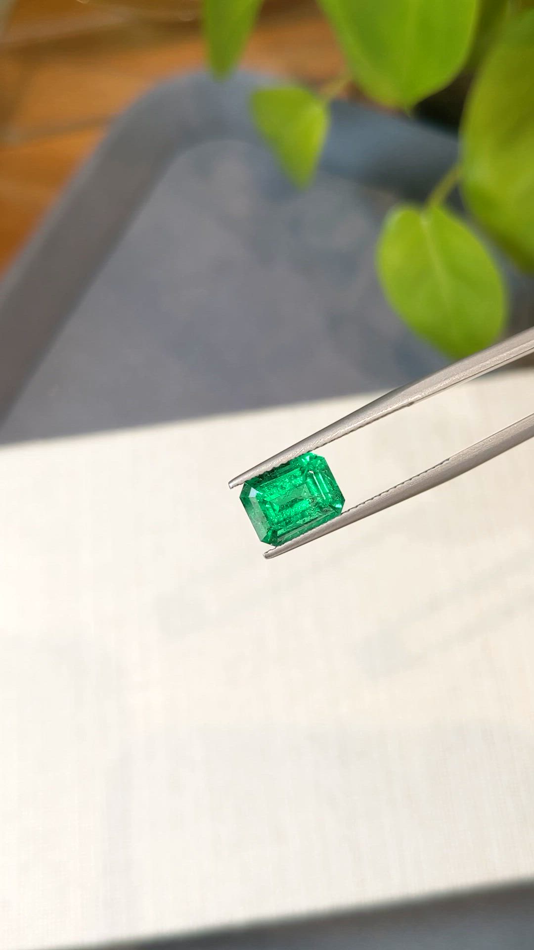 2.41 Ct. Emerald from Russia Size Video