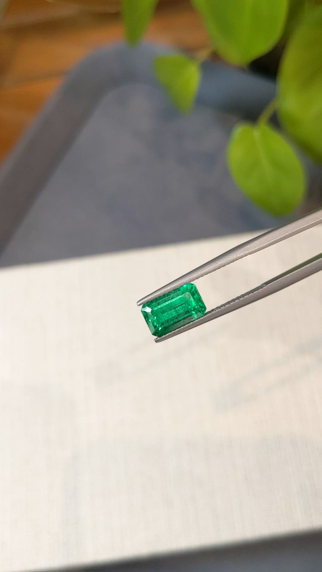 2.58 Ct. Emerald from Russia Size Video