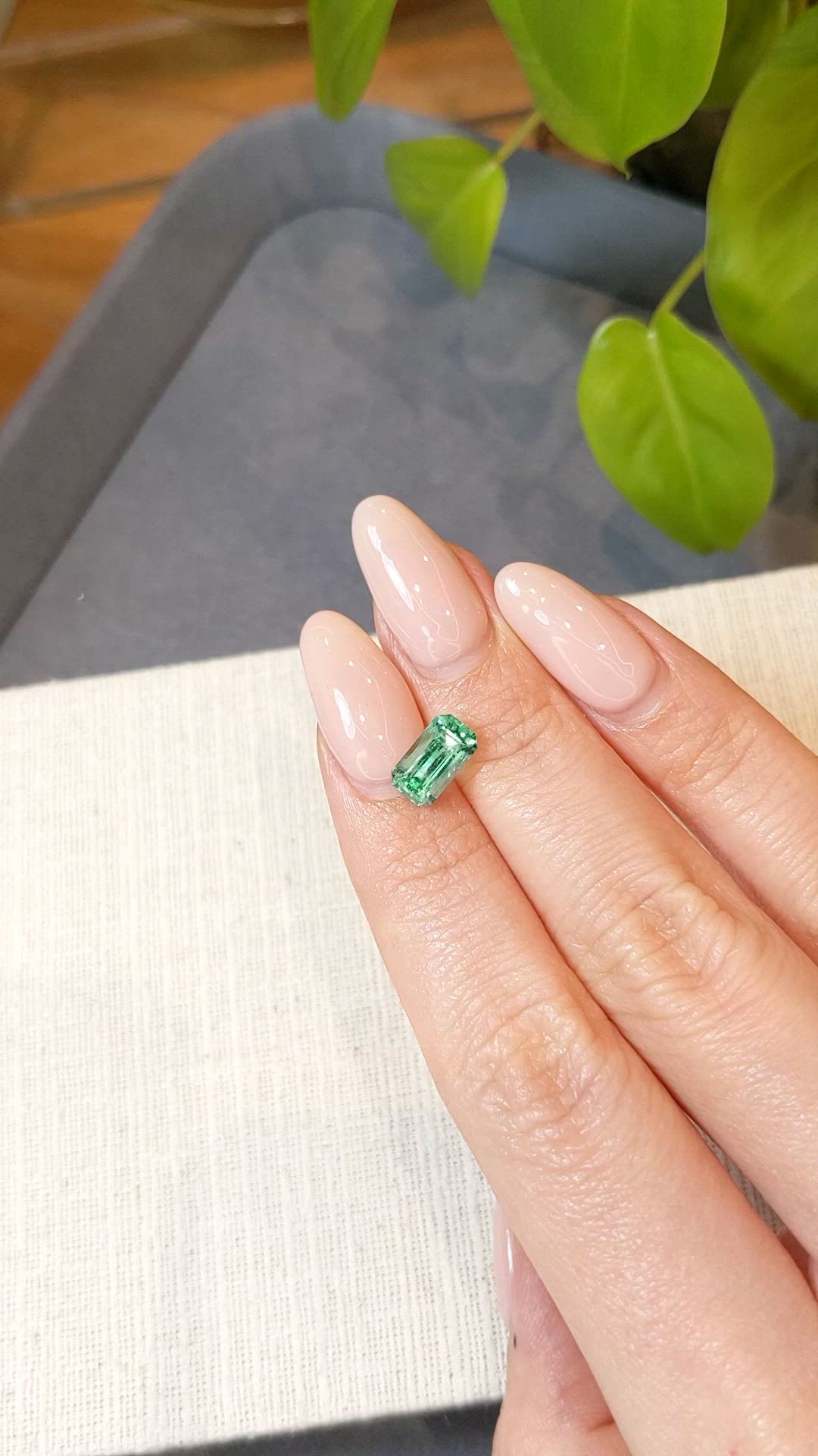 1.44 Ct. Emerald from Russia Size Video