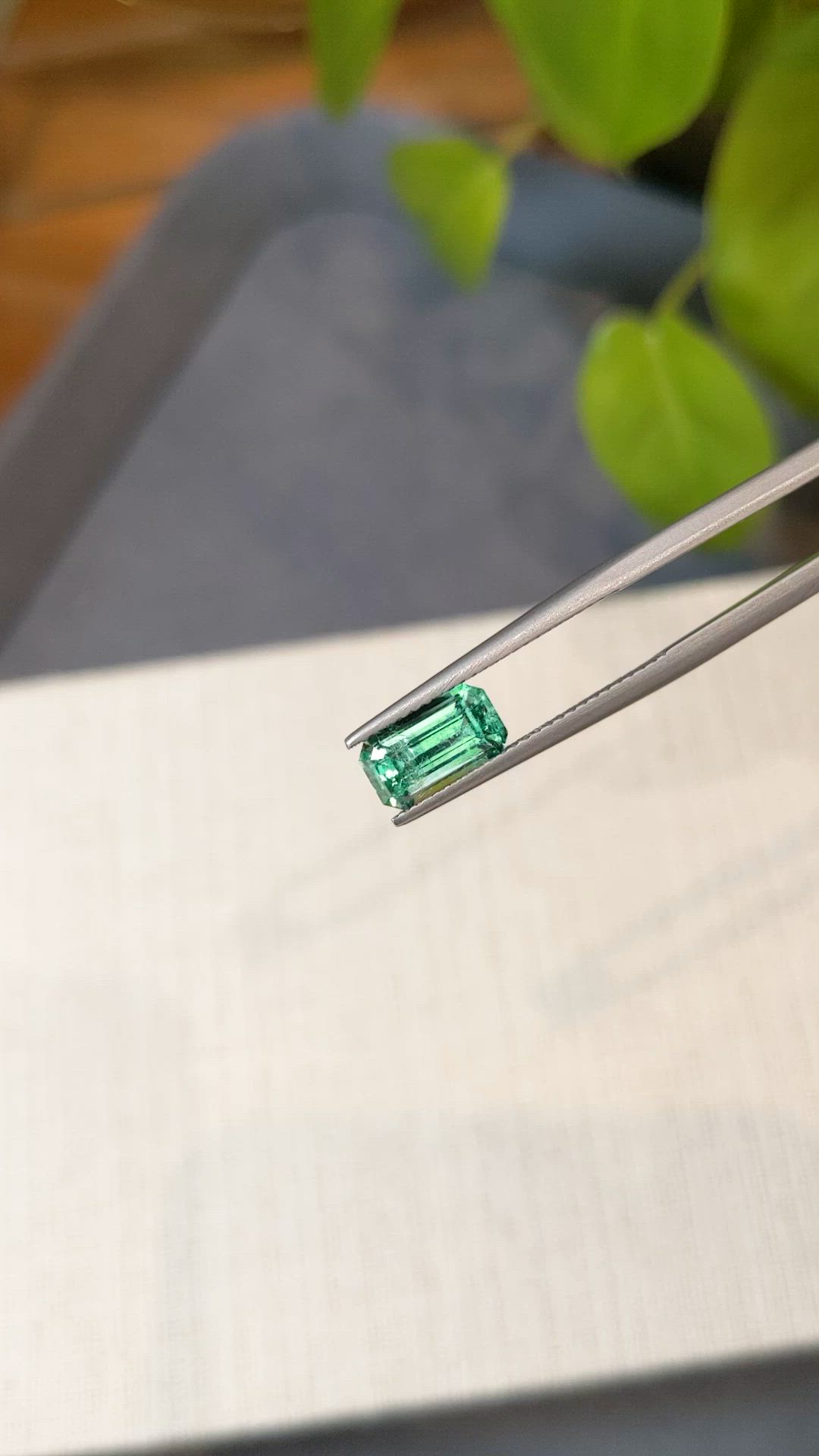 1.44 Ct. Emerald from Russia Size Video