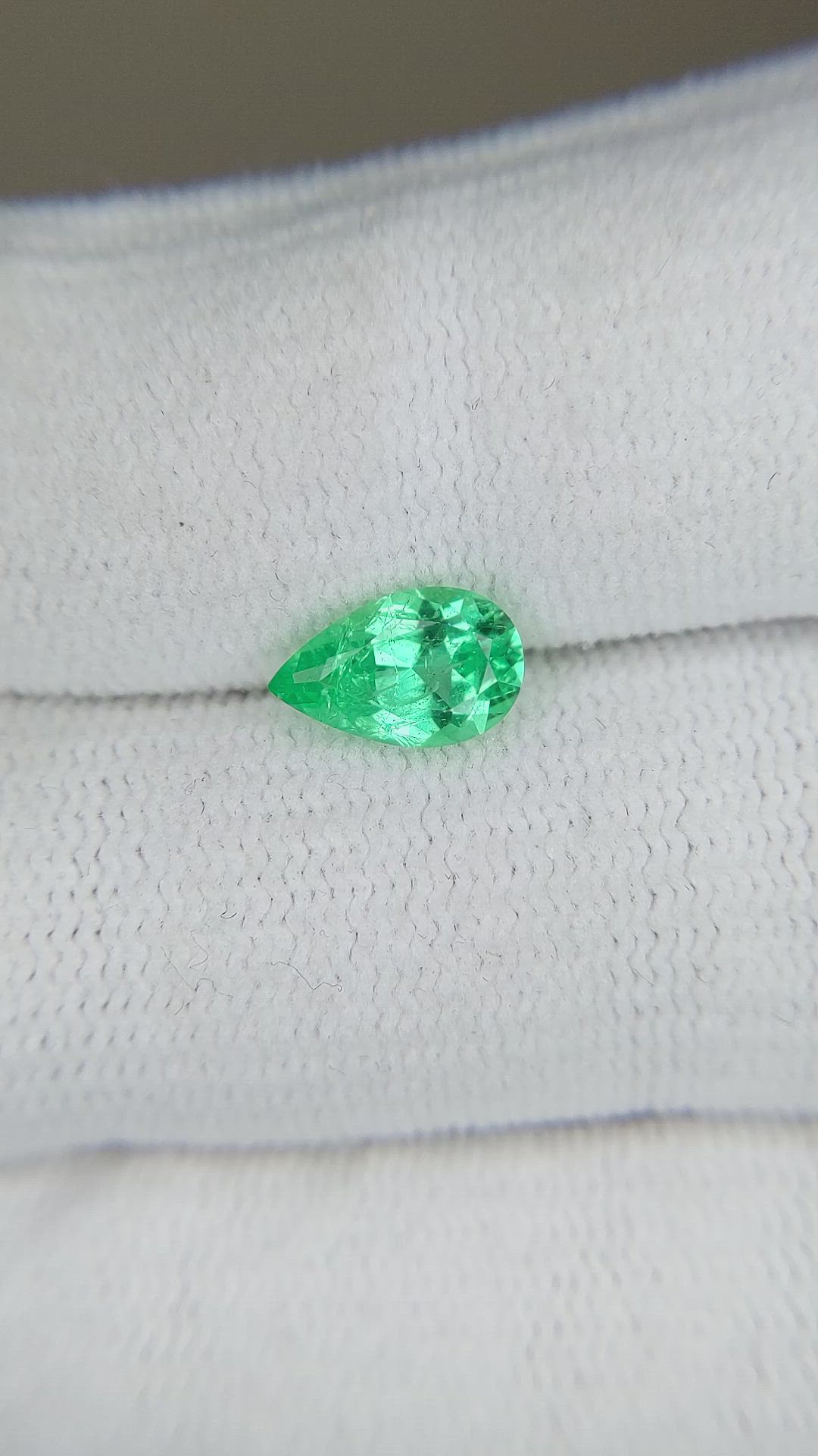 1.13 Ct. Emerald from Russia Size Video