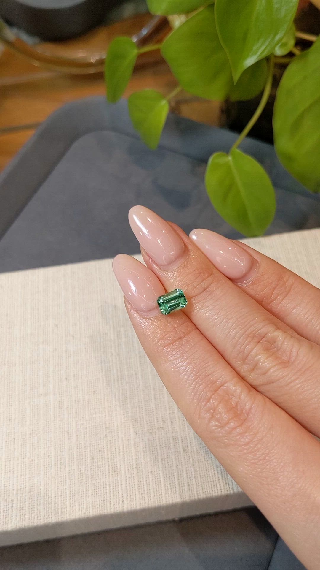 1.26 Ct. Emerald from Russia Size Video