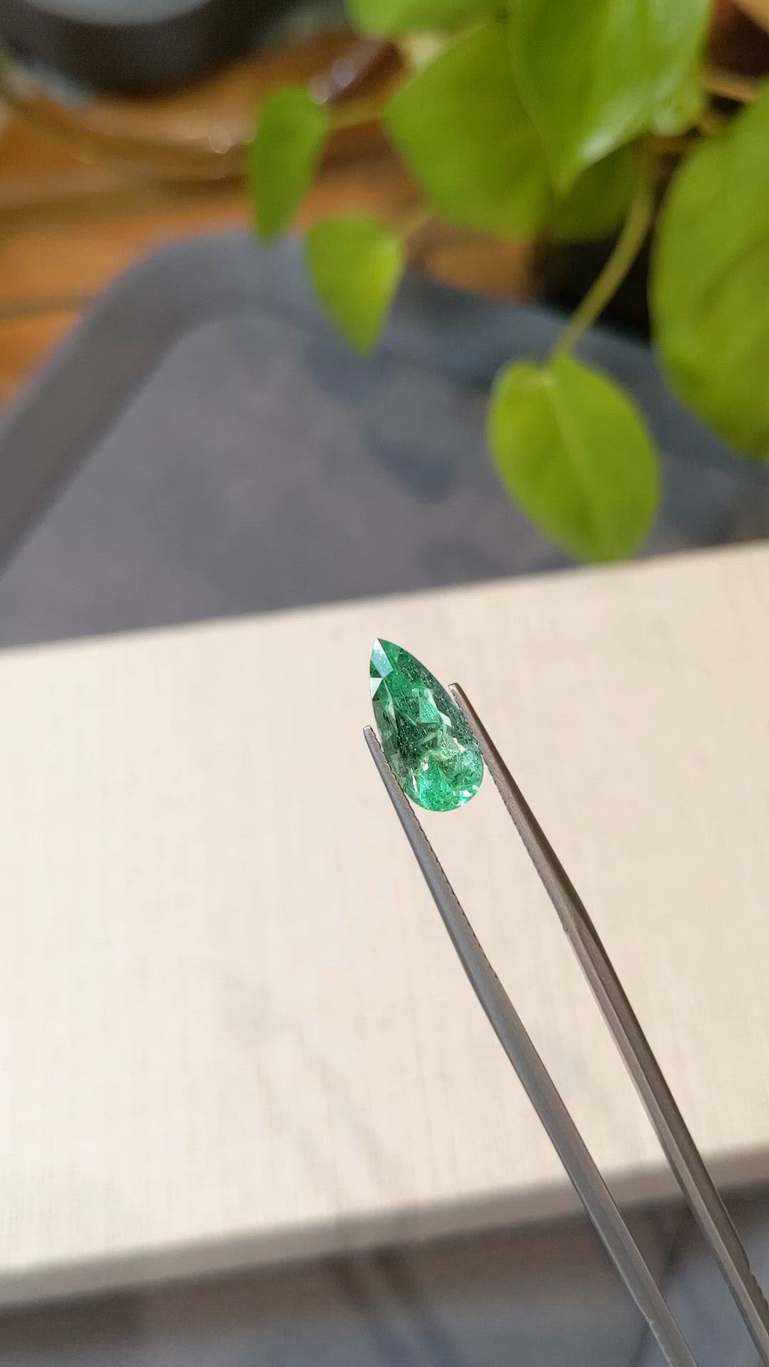 2.72 Ct. Emerald from Russia Size Video