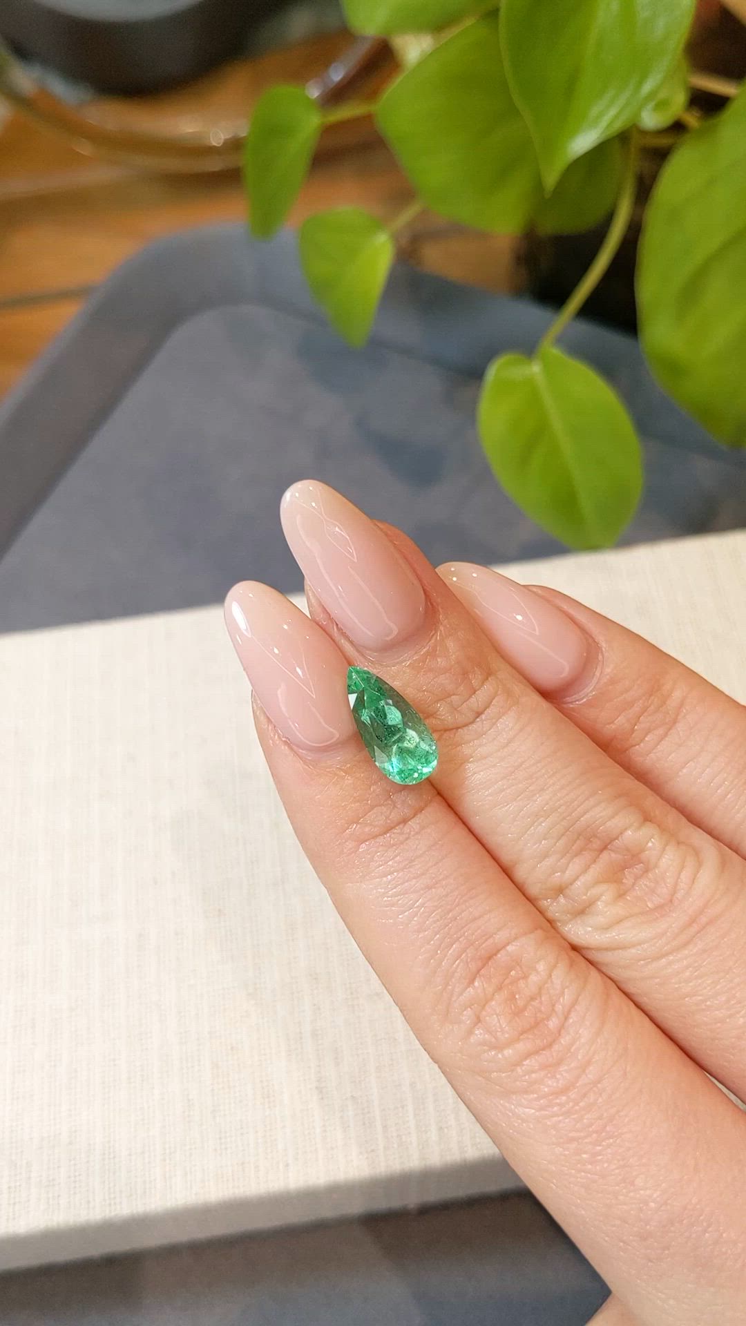 2.72 Ct. Emerald from Russia Size Video