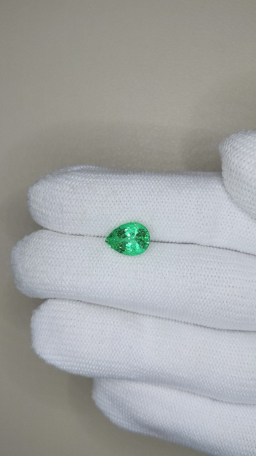 1.94 Ct. Emerald from Russia Size Video