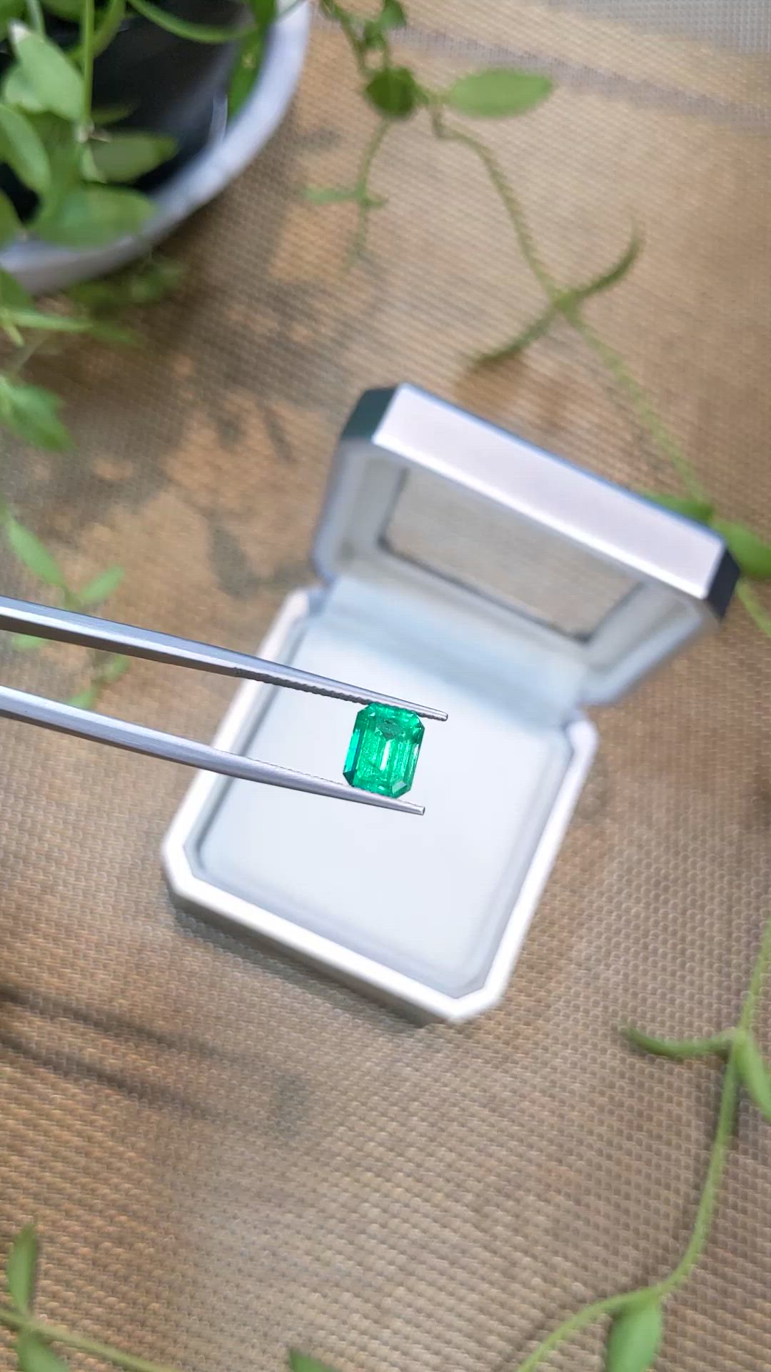1.95 Ct. Emerald from Russia Size Video