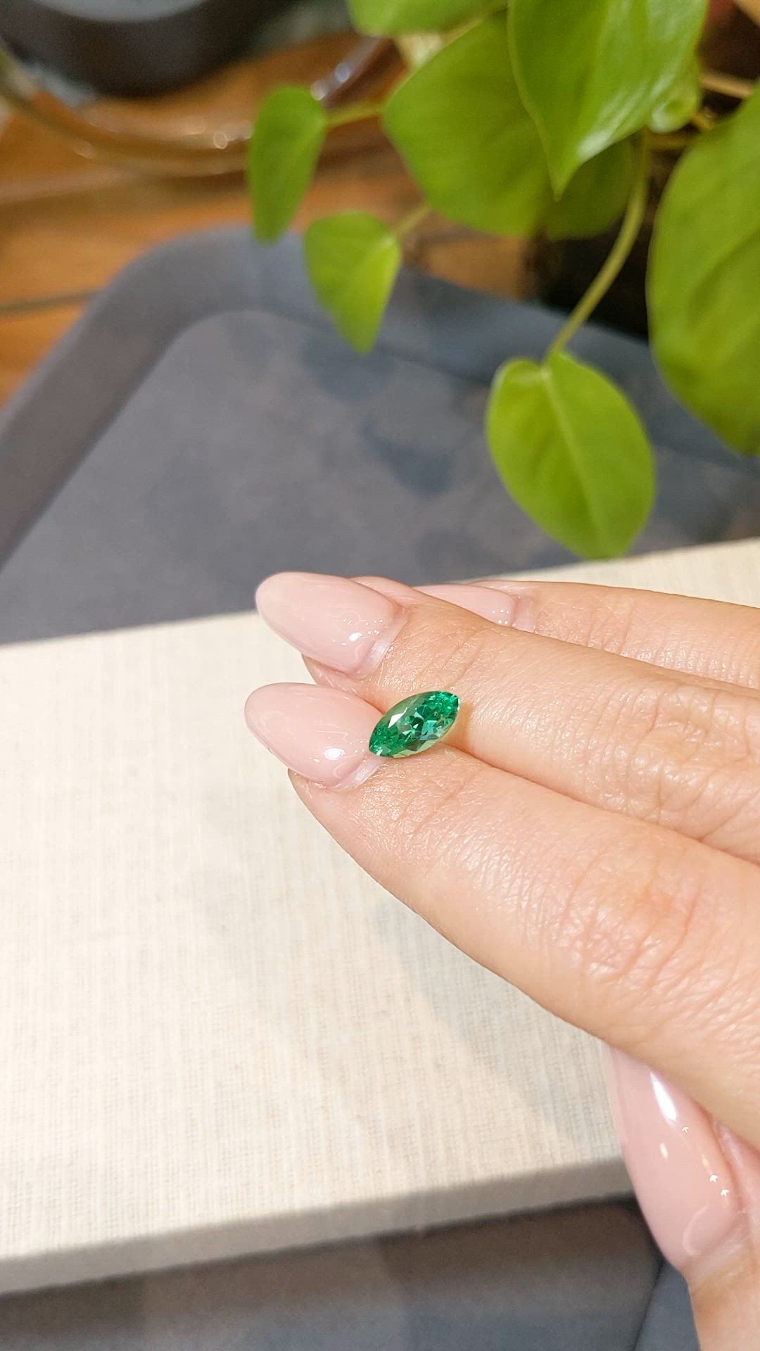 1.31 Ct. Emerald from Russia Size Video