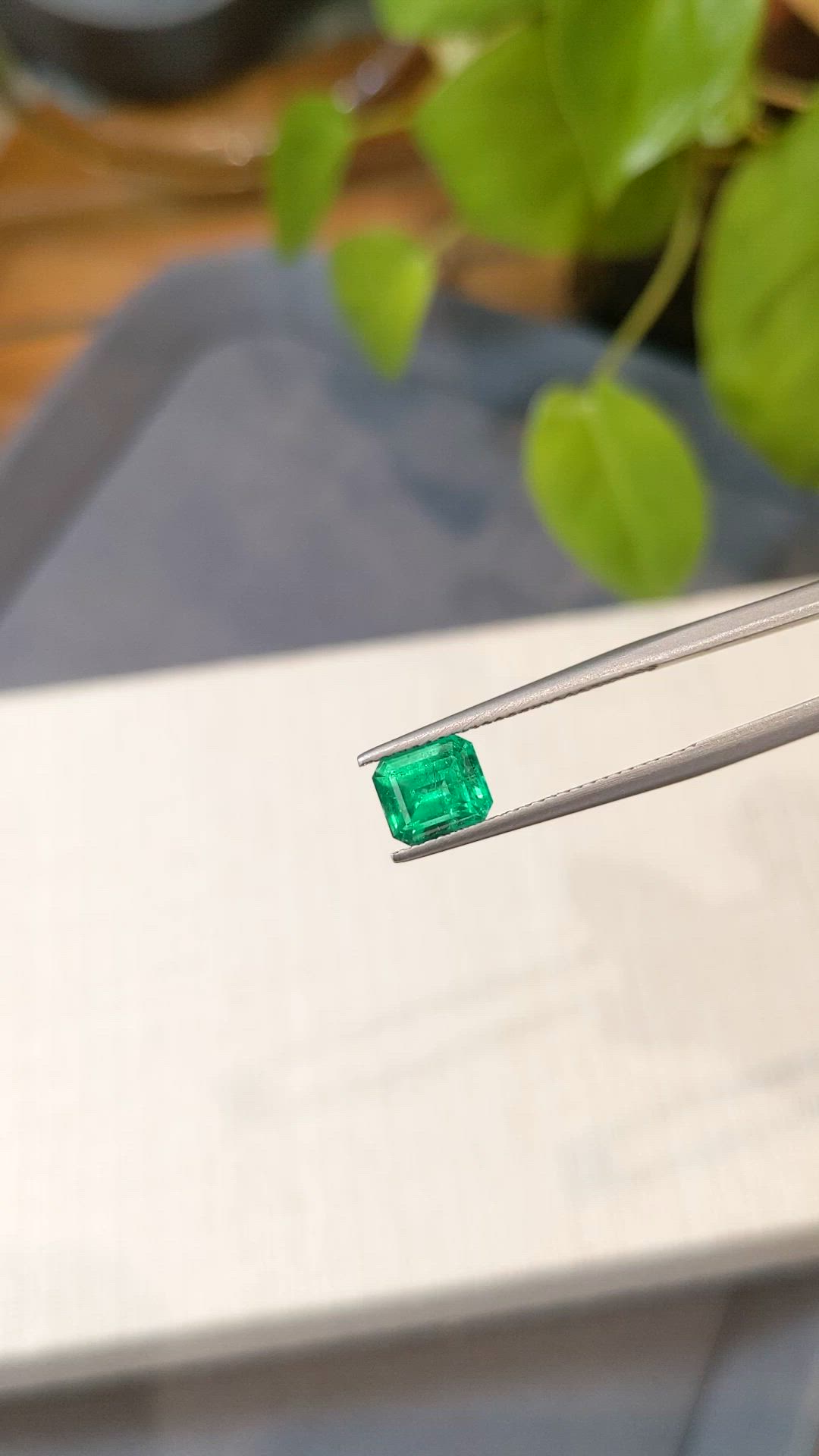 1.31 Ct. Emerald from Russia Size Video
