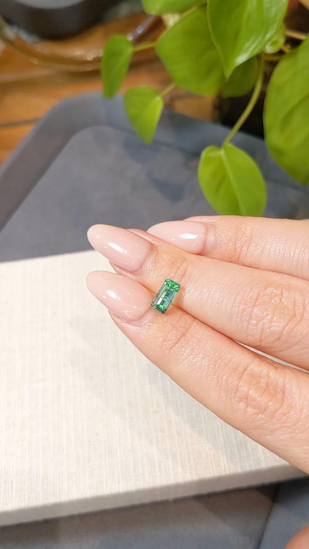 1.00 Ct. Emerald from Russia Size Video