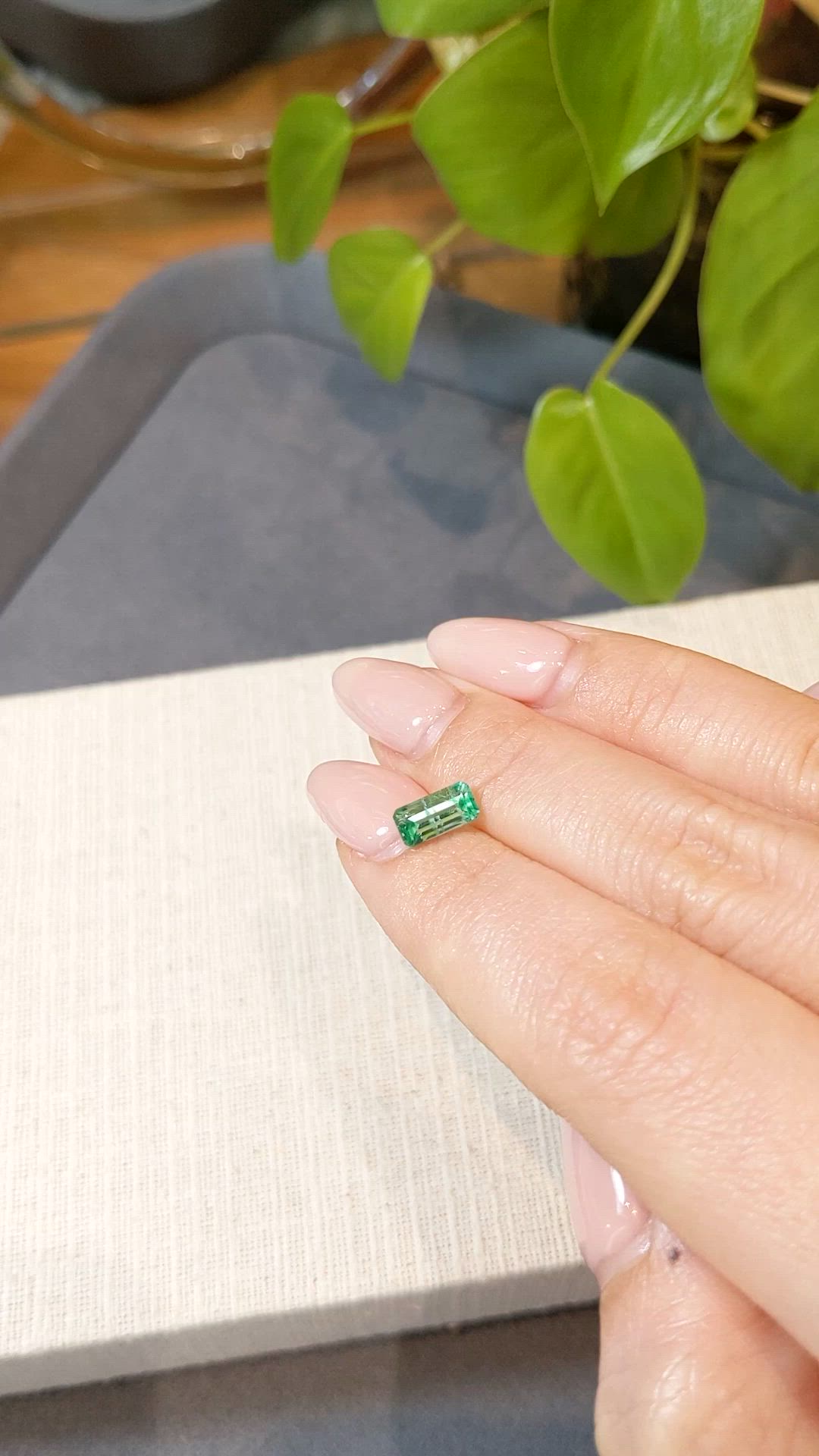 1.00 Ct. Emerald from Russia Size Video