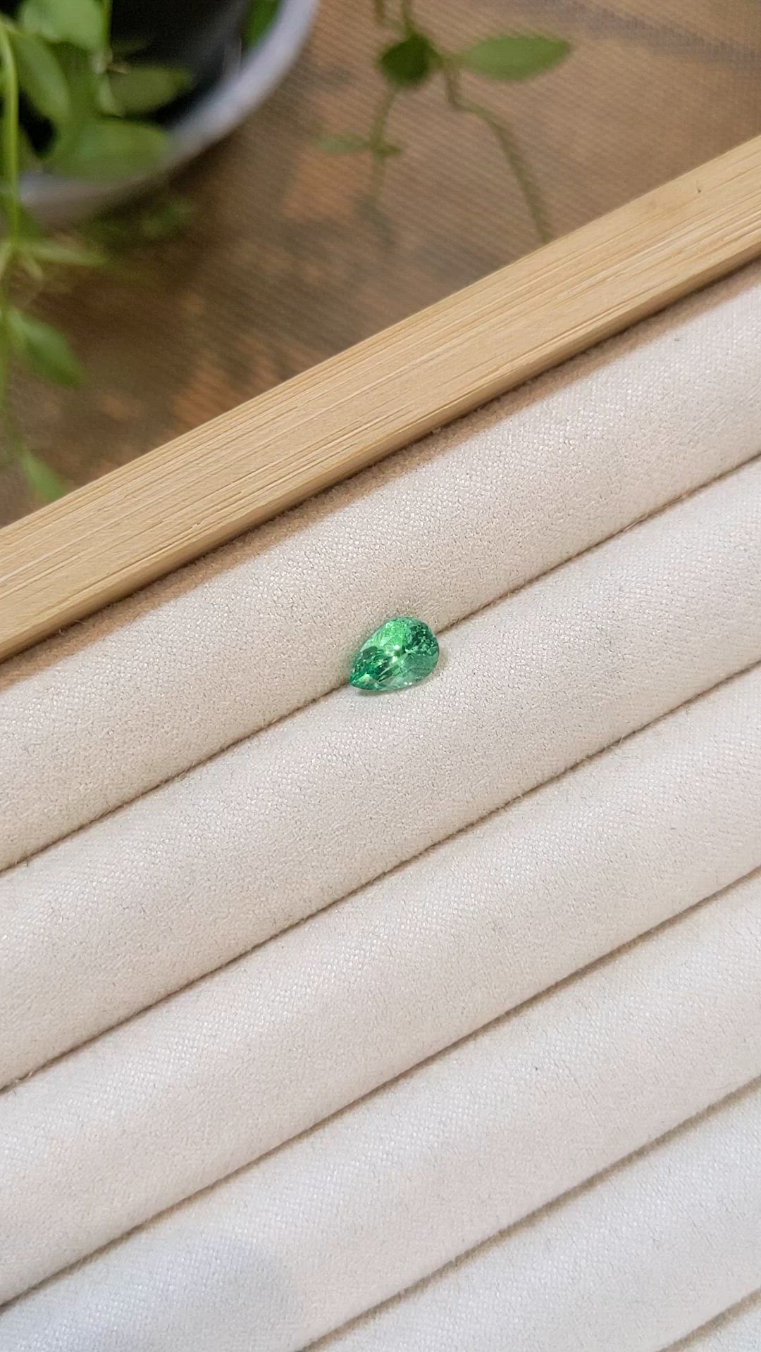 1.10 Ct. Emerald from Russia Size Video