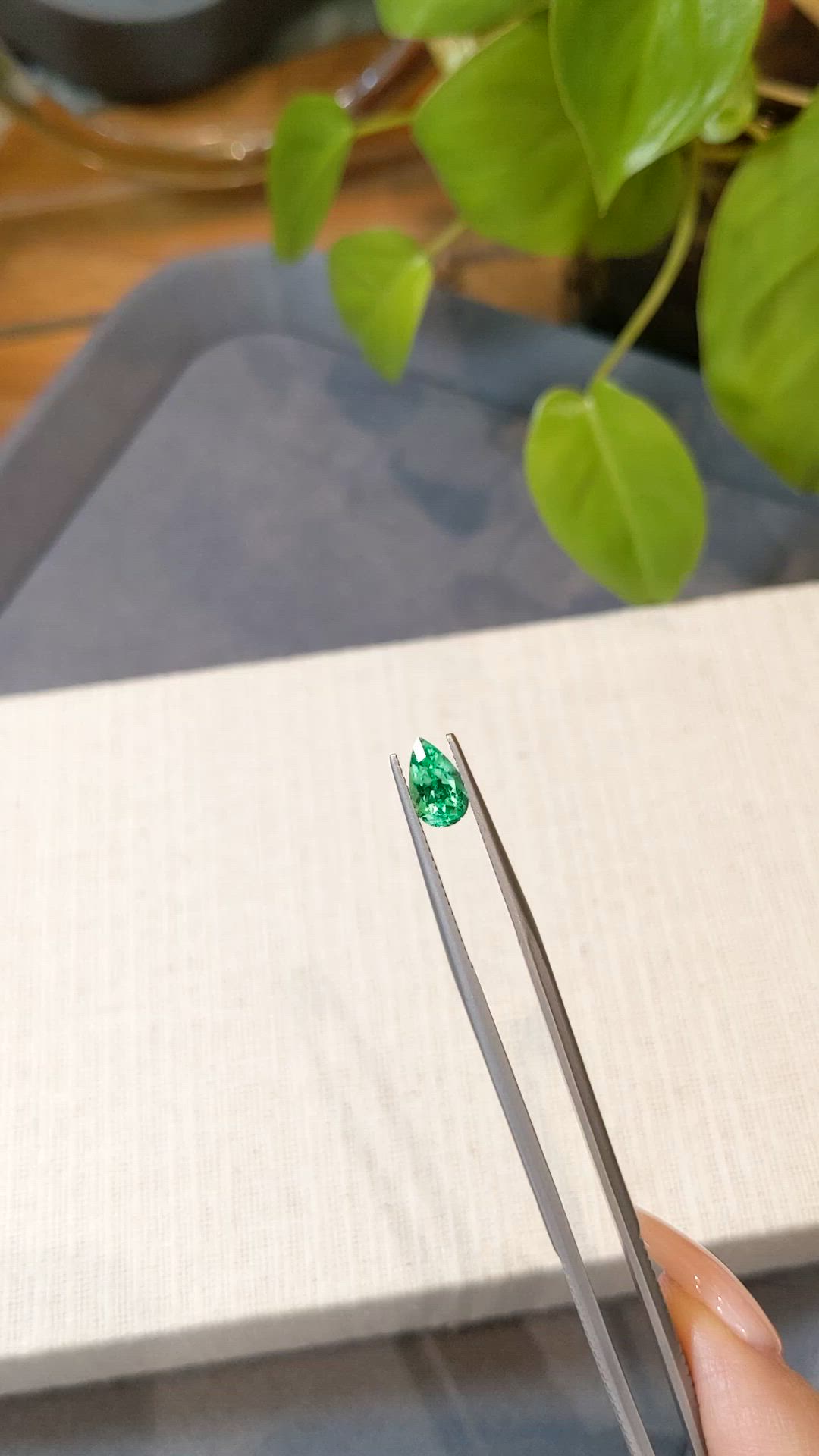 0.97 Ct. Emerald from Russia Size Video