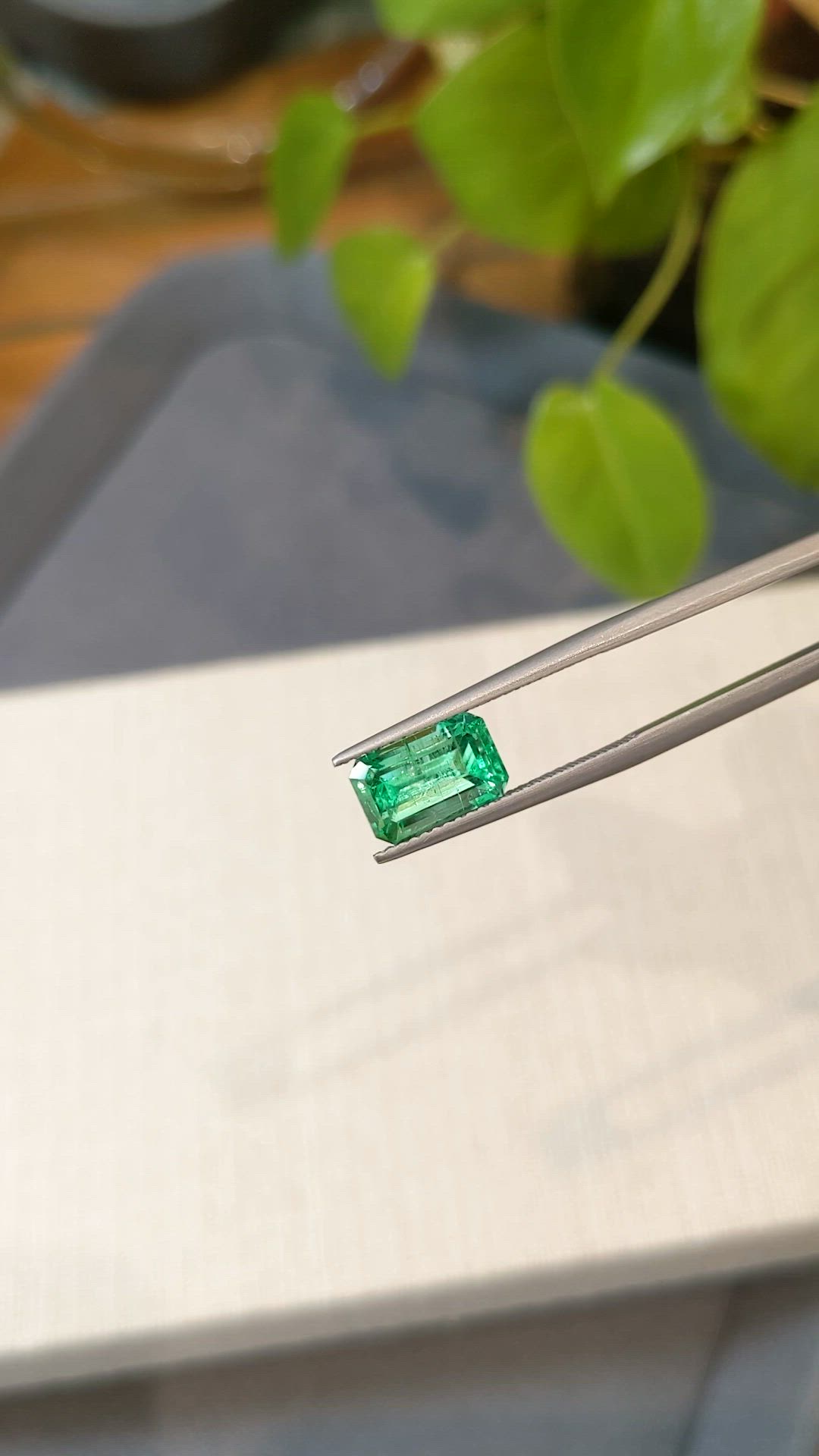 2.86 Ct. Emerald from Russia Size Video