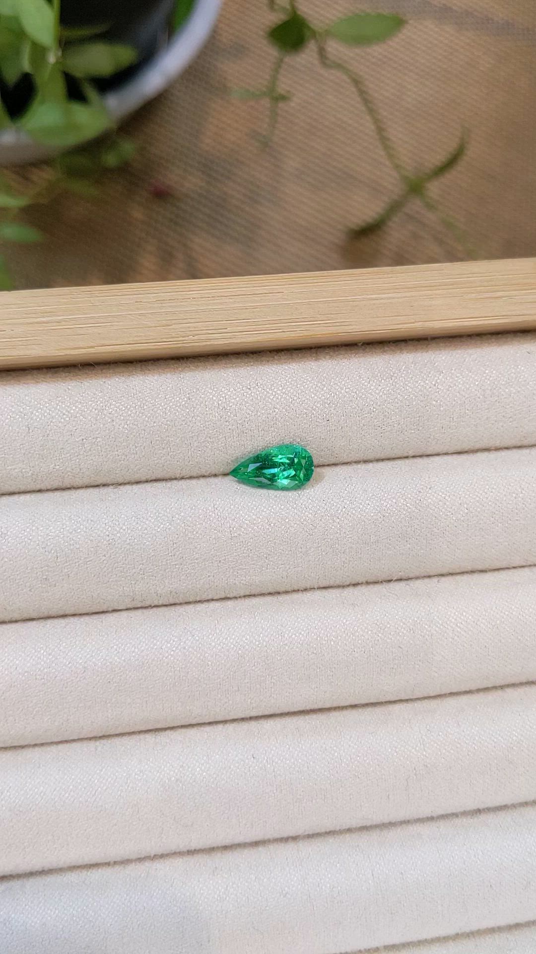 1.24 Ct. Emerald from Russia Size Video