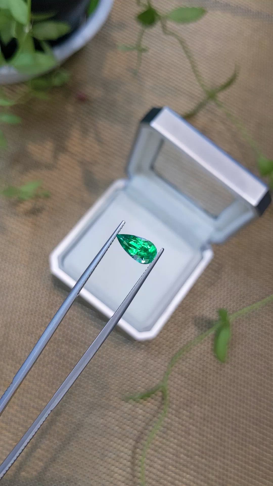 1.24 Ct. Emerald from Russia Size Video