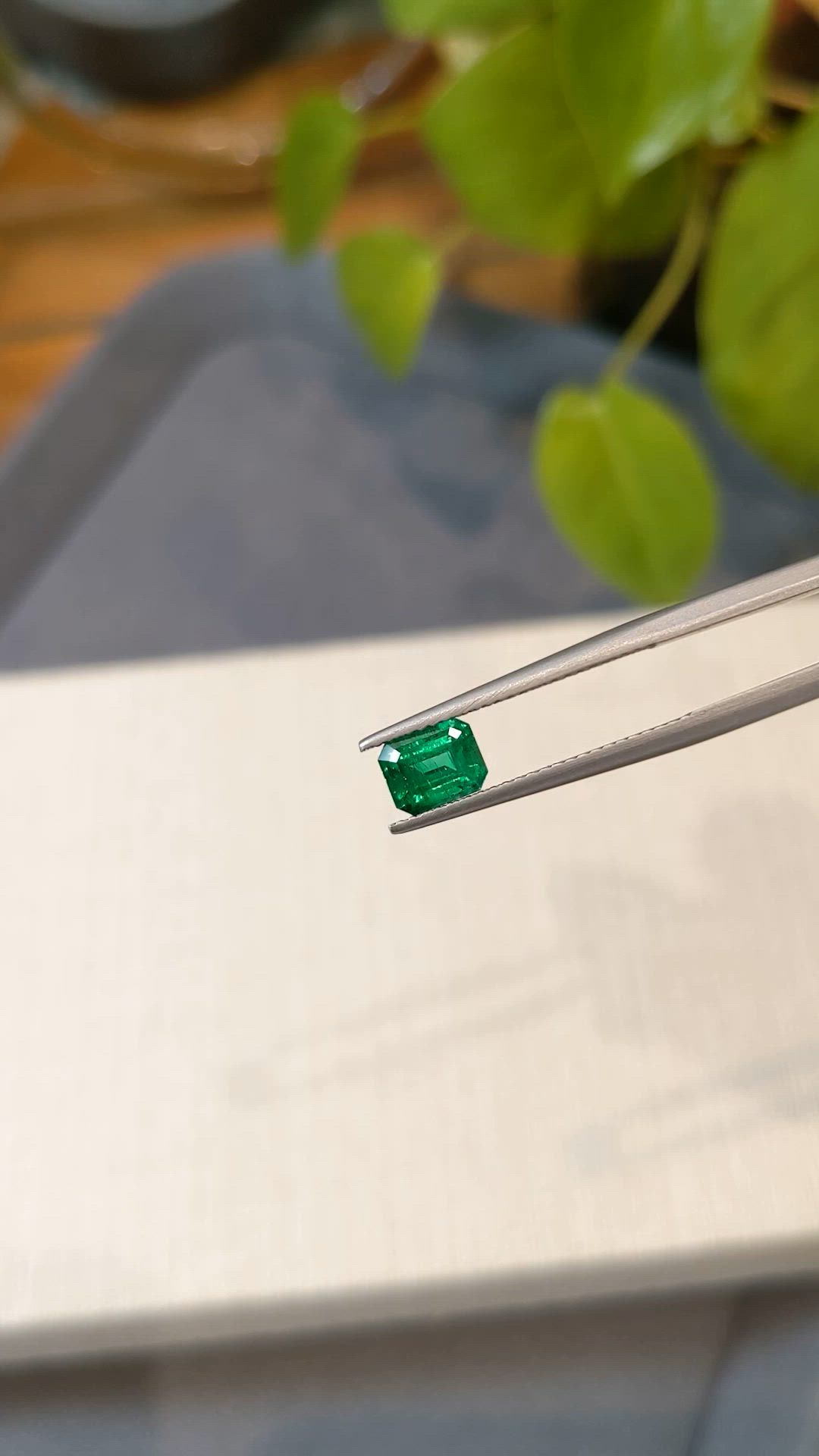 1.08 Ct. Emerald from Russia Size Video