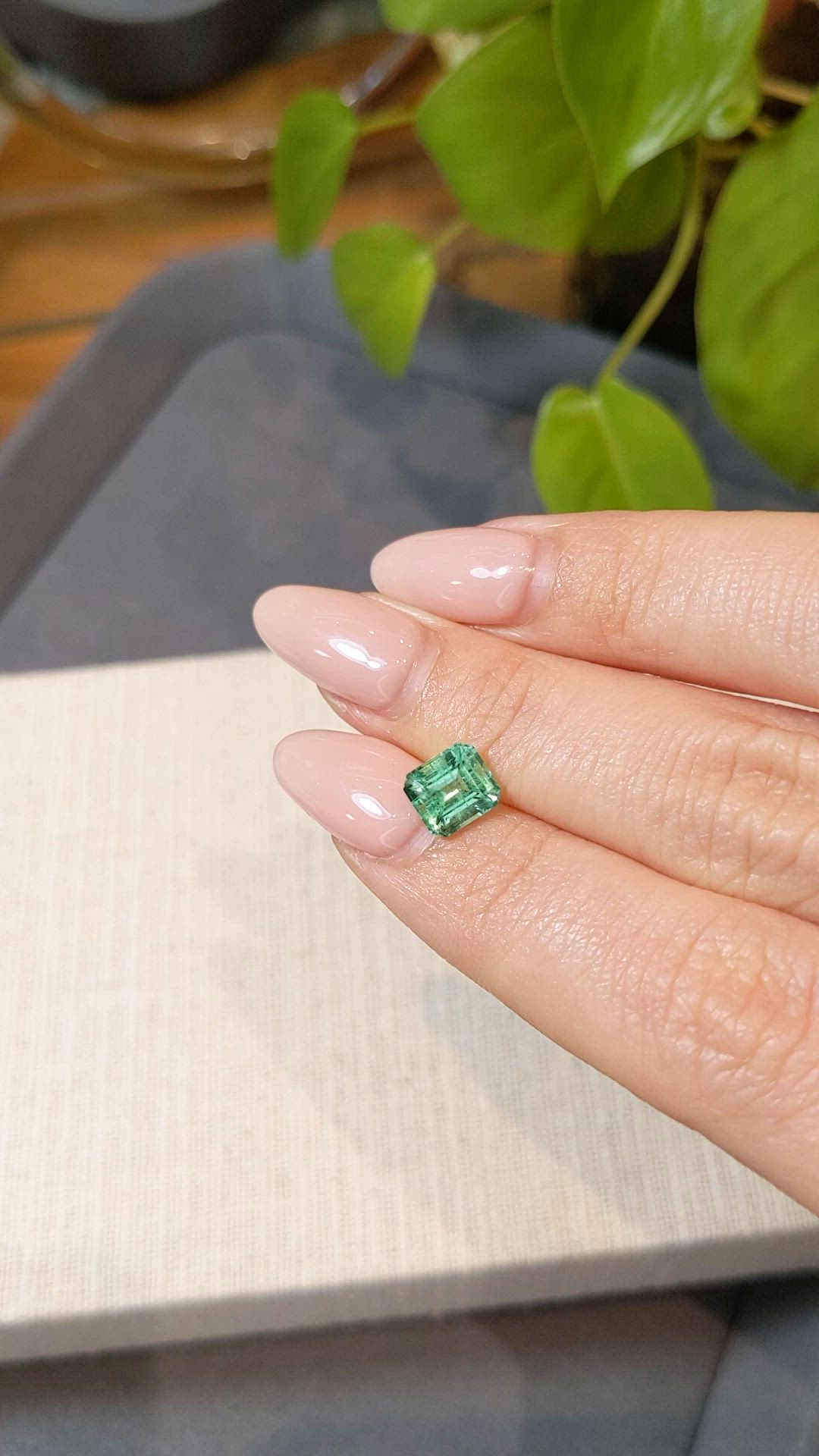 1.52 Ct. Emerald from Russia Size Video