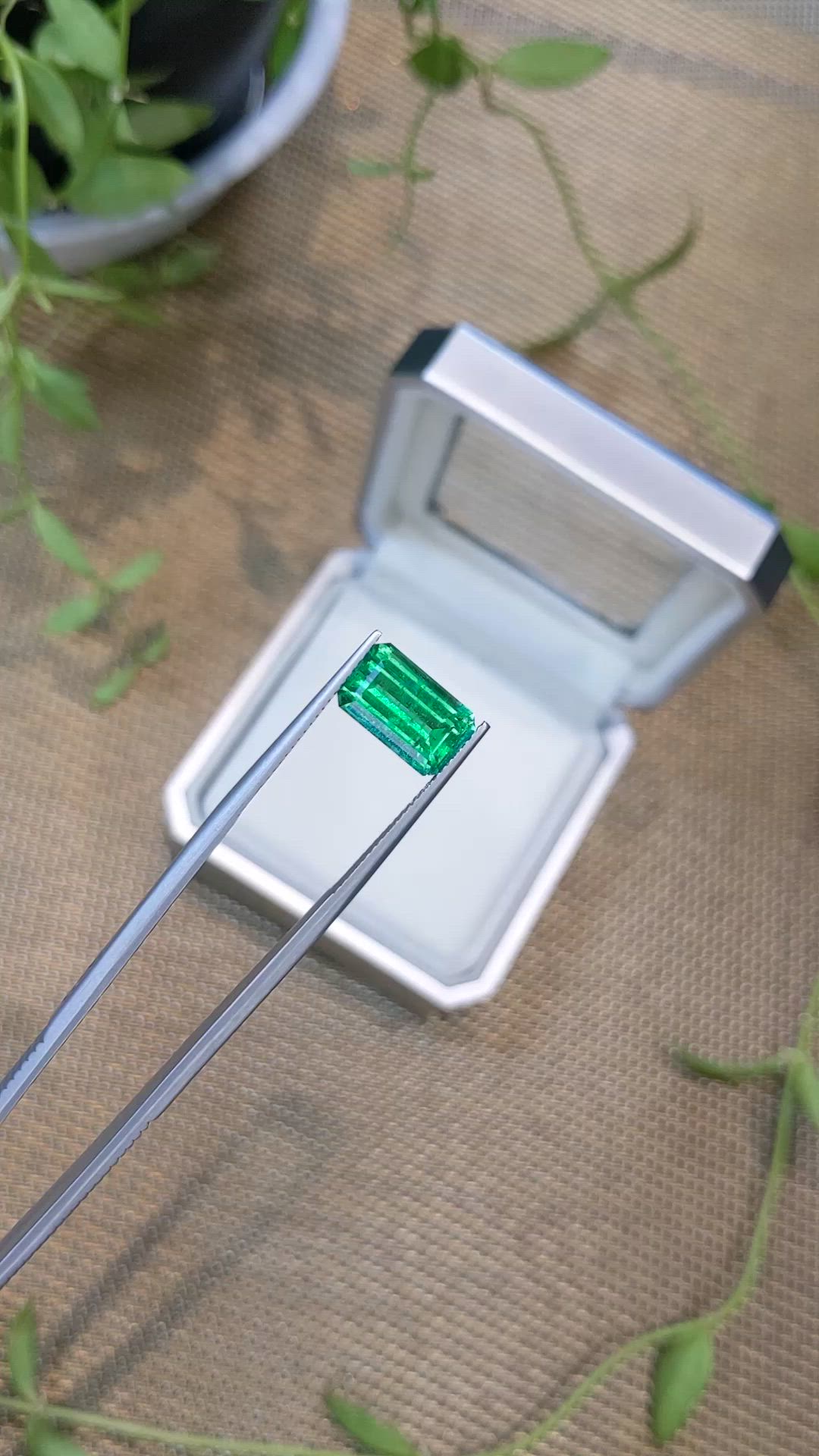 3.66 Ct. Emerald from Russia Size Video