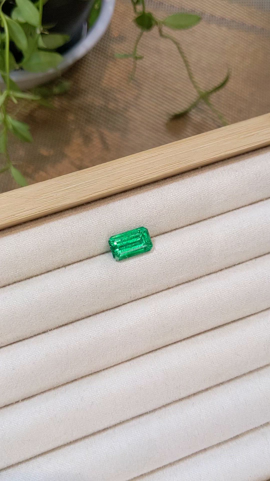 3.66 Ct. Emerald from Russia Size Video
