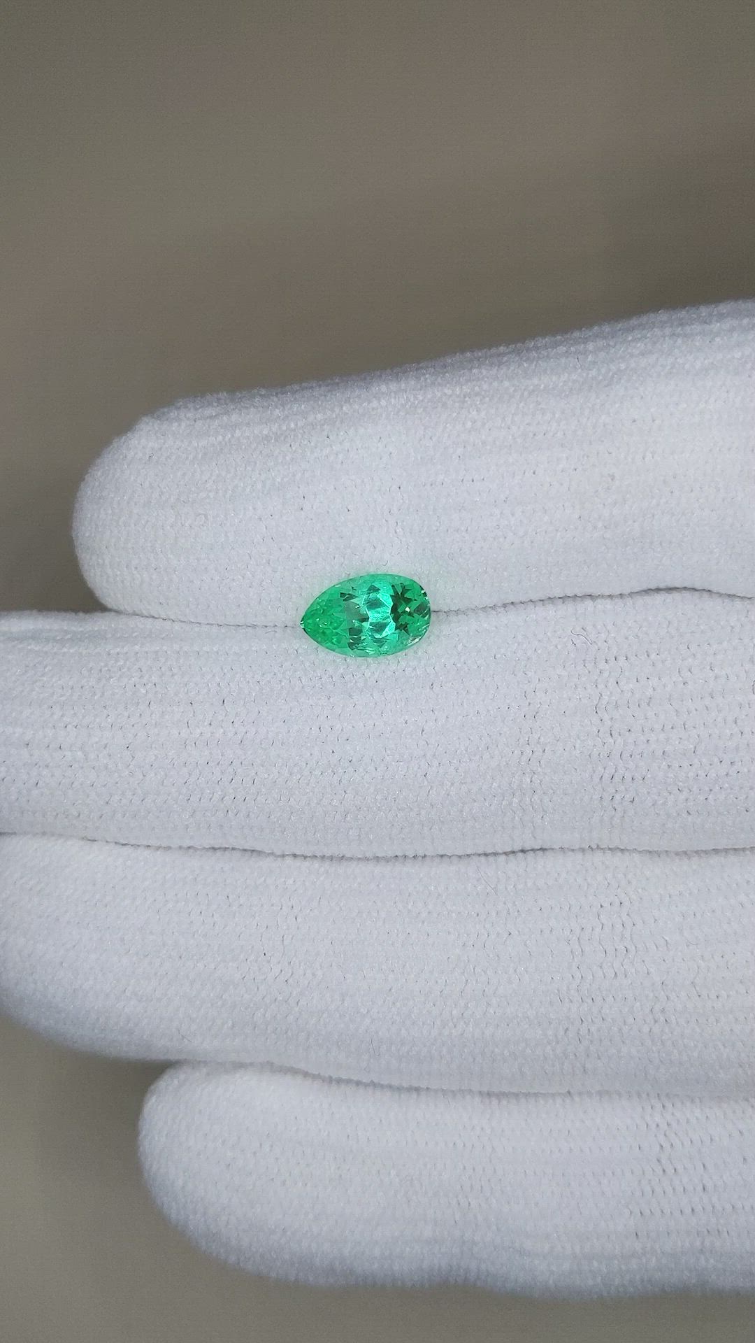 1.12 Ct. Emerald from Russia Size Video