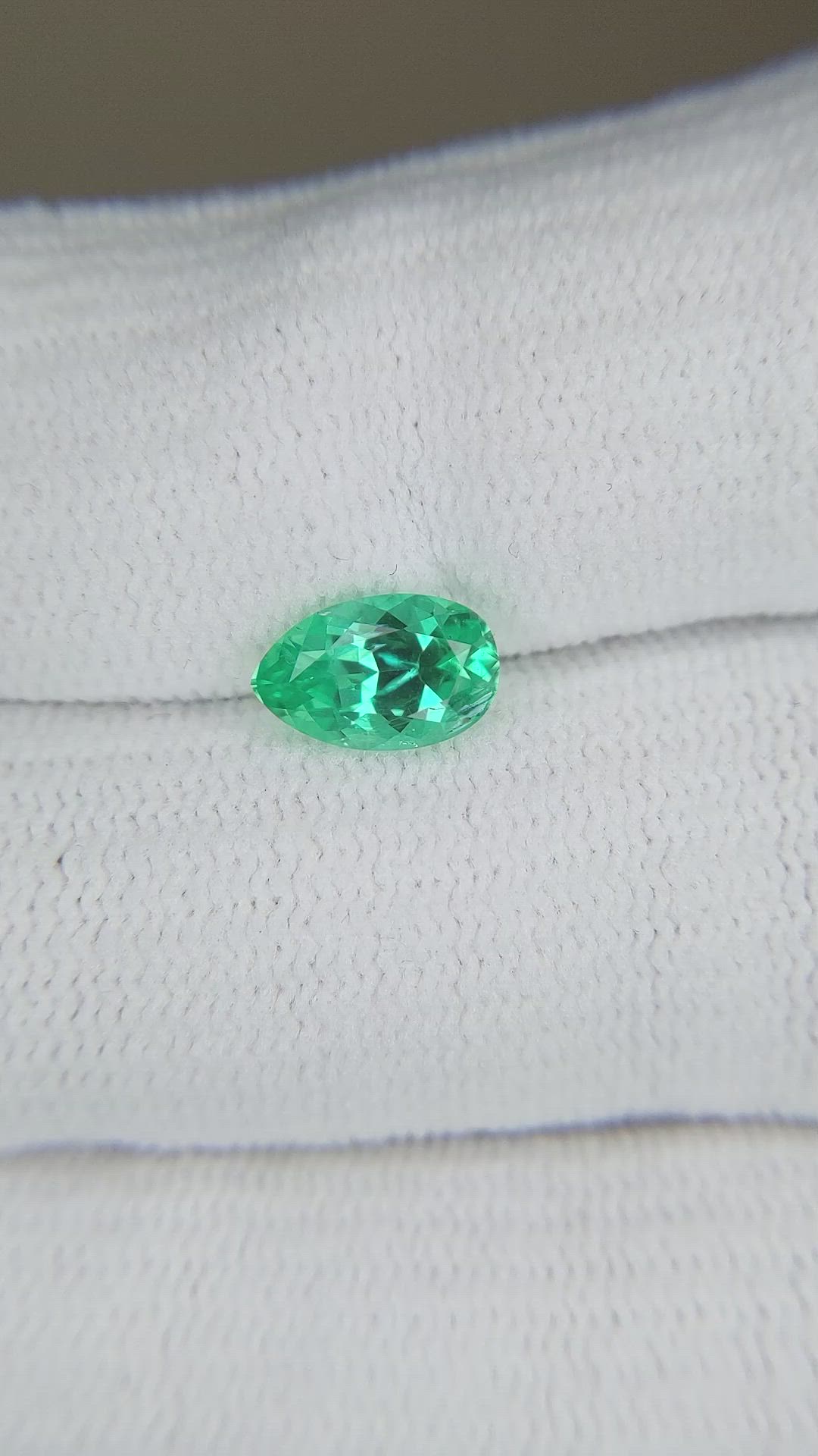 1.12 Ct. Emerald from Russia Size Video
