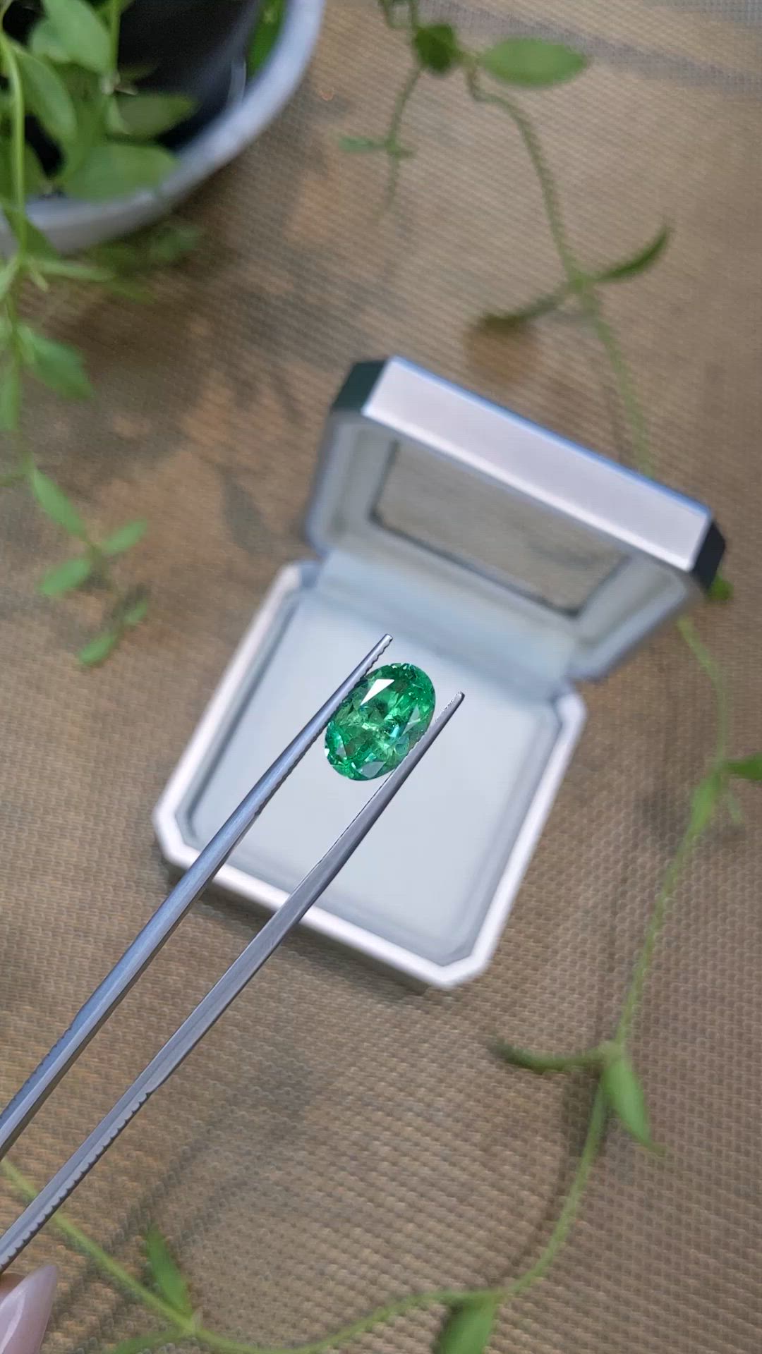 3.25 Ct. Emerald from Russia Size Video