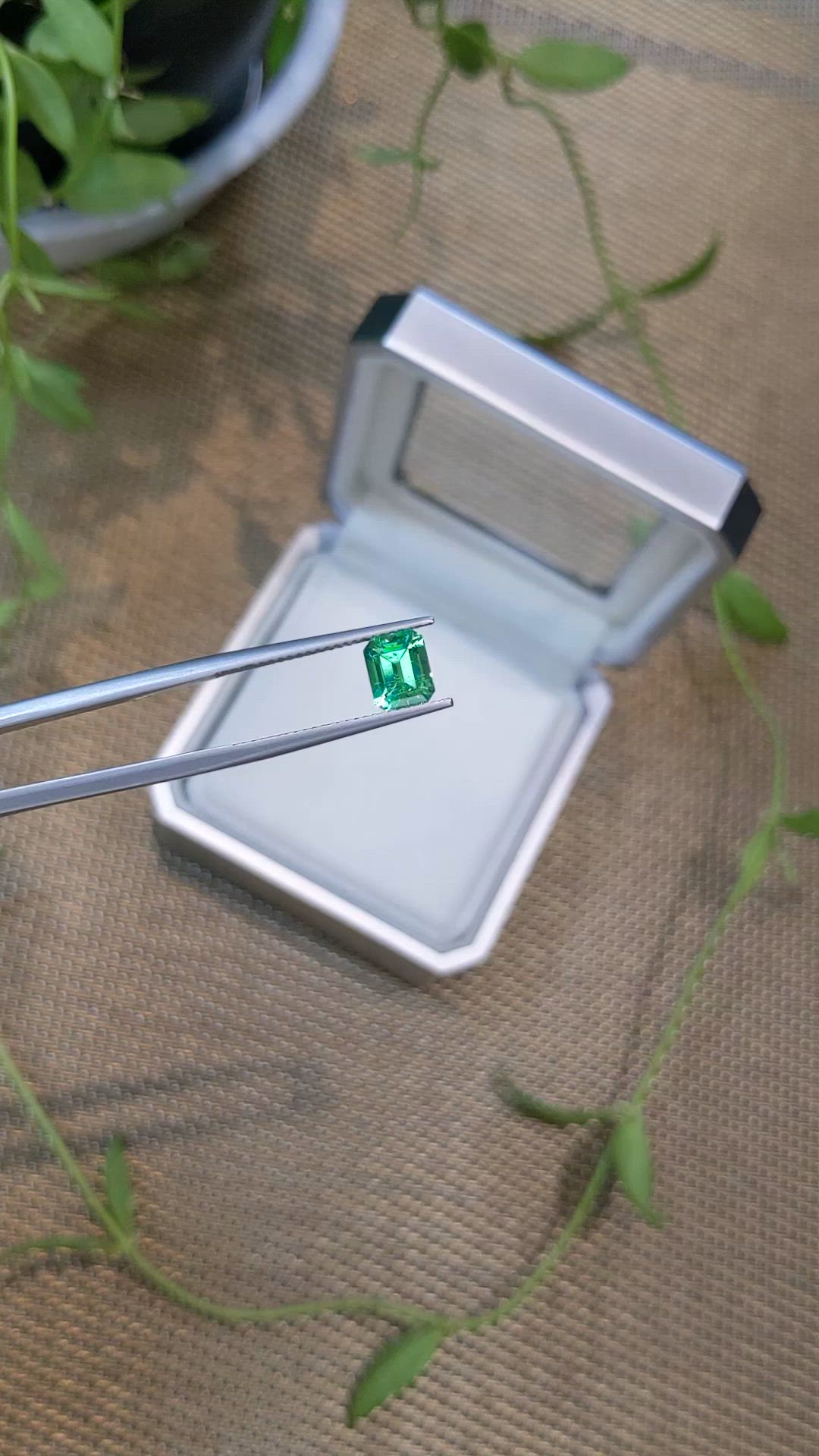 1.48 Ct. Emerald from Russia Size Video