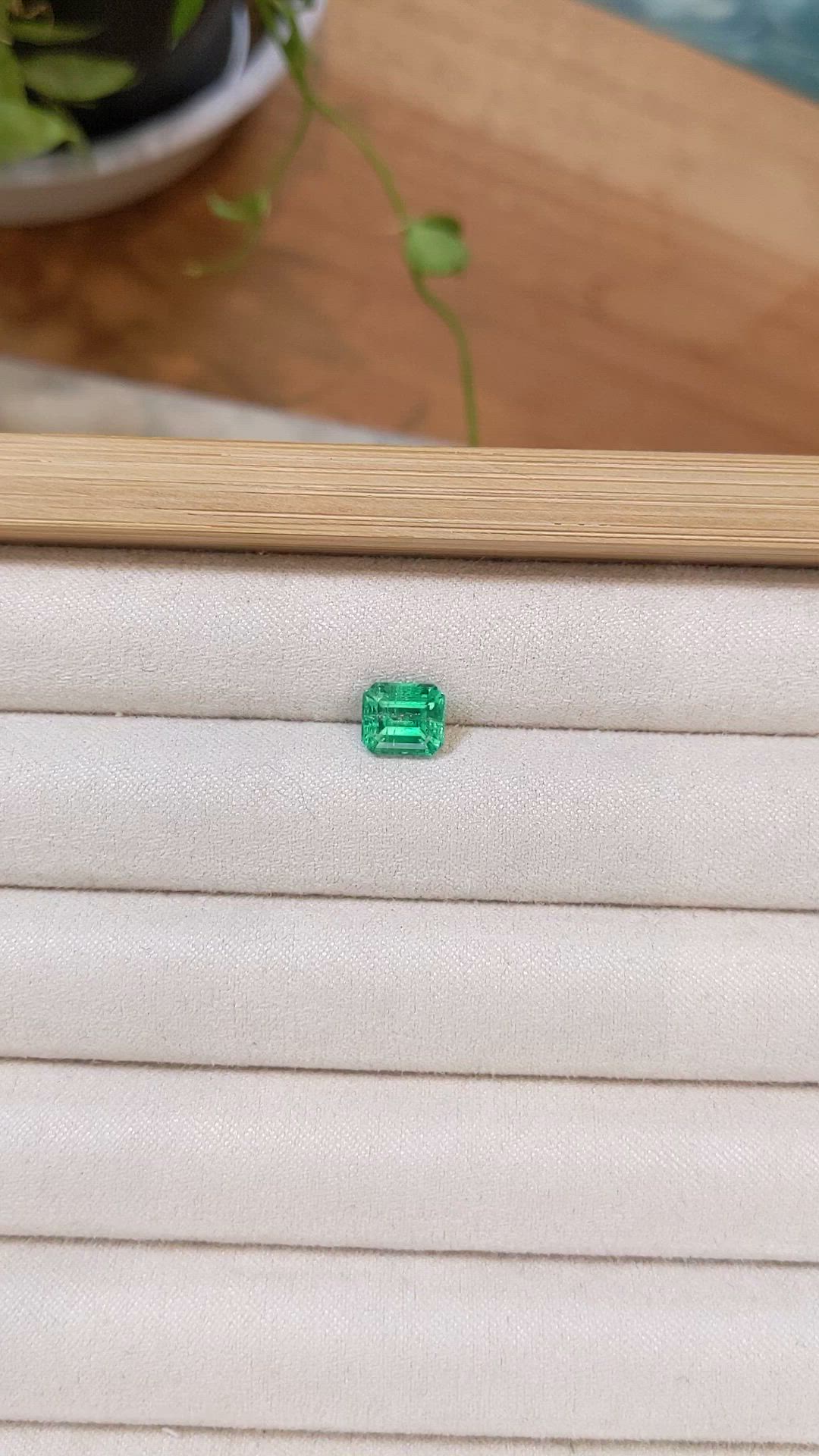 1.63 Ct. Emerald from Russia Size Video