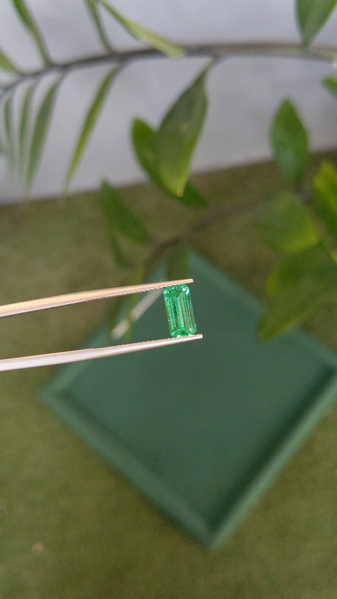 1.85 Ct. Emerald from Russia Size Video